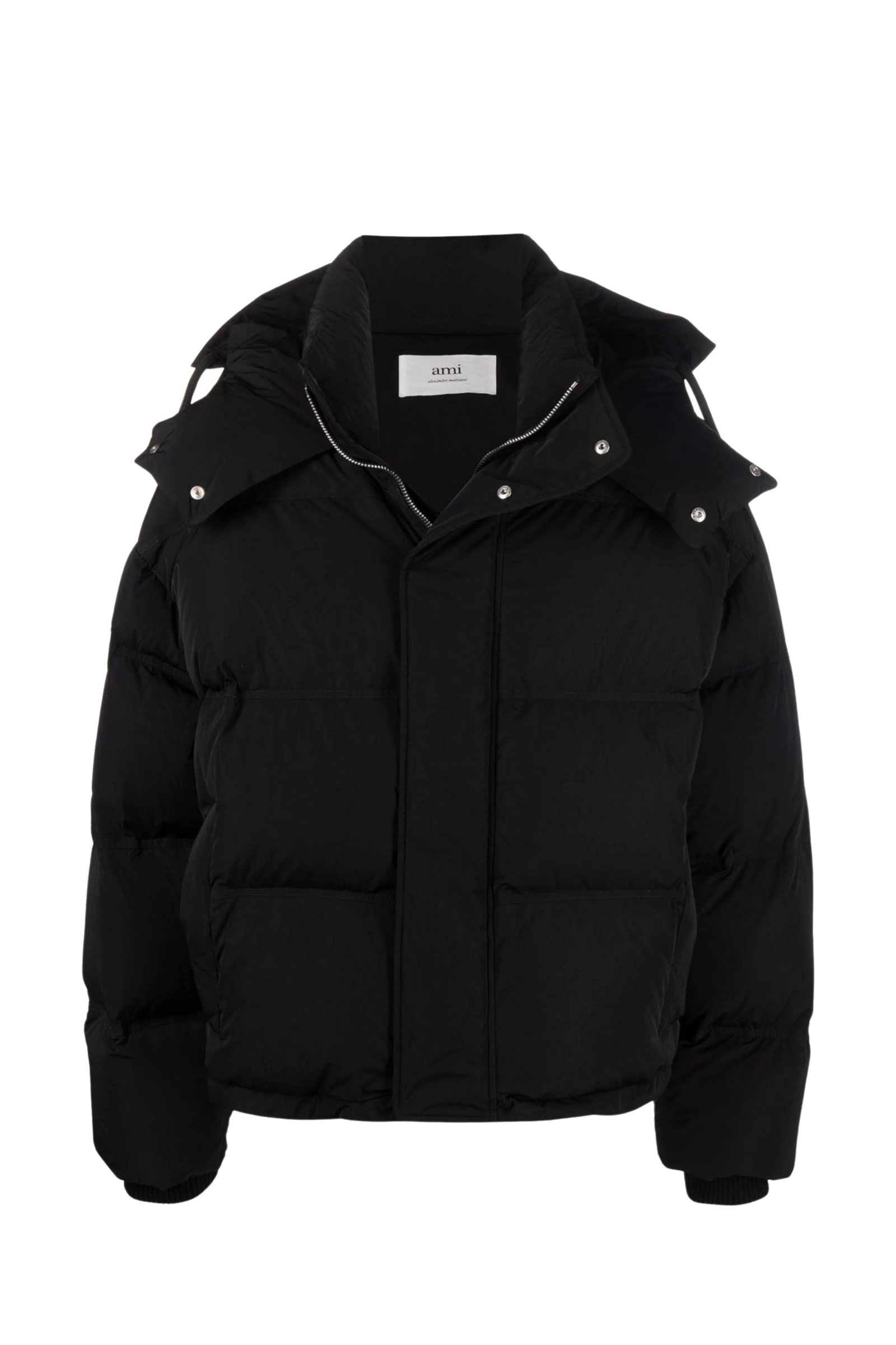 Ami Paris Пуховик з монограмою Ami de Coeur UJK401276