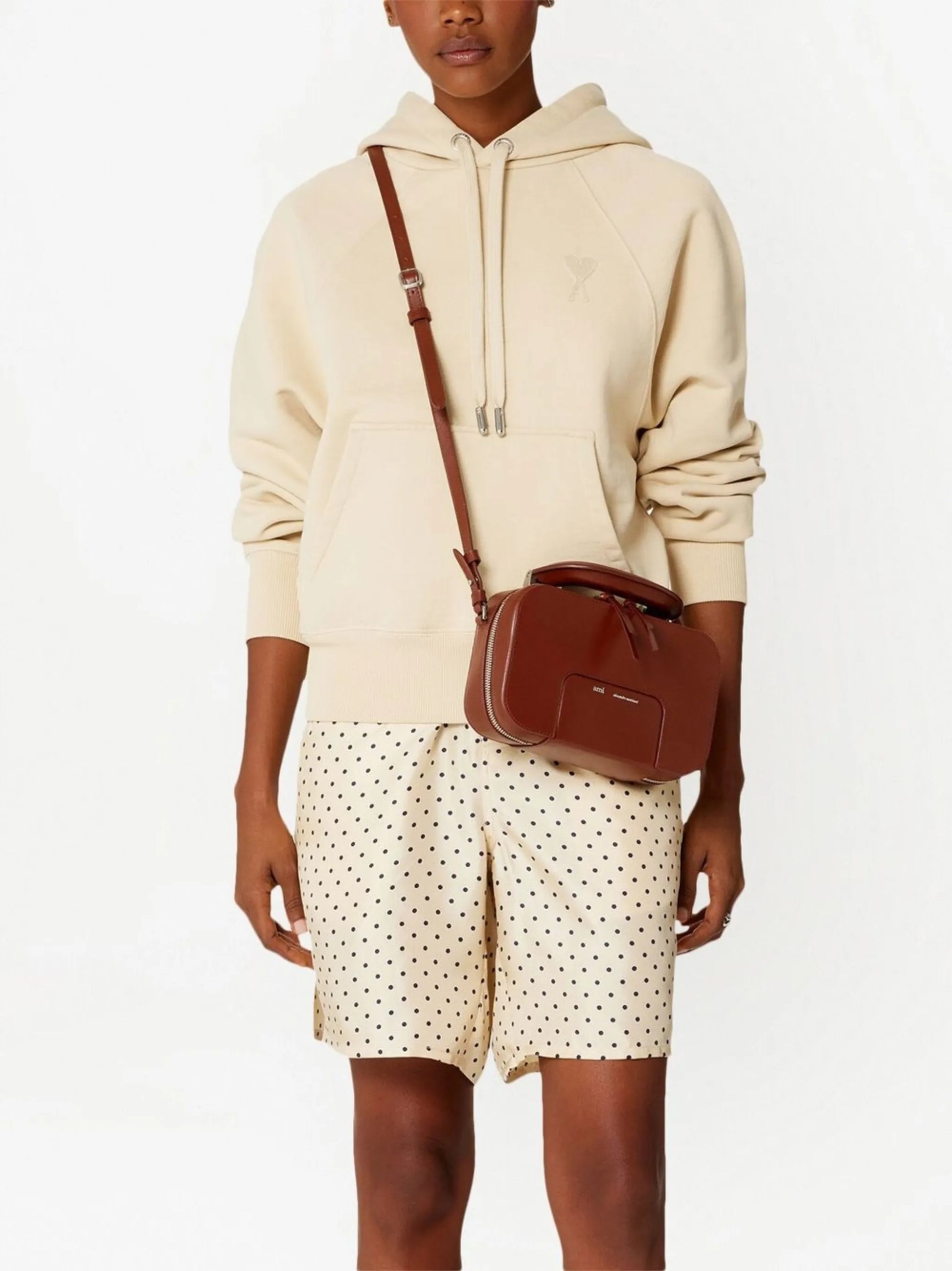 Ami Paris Худі з монограмою Ami de Coeur USW204747