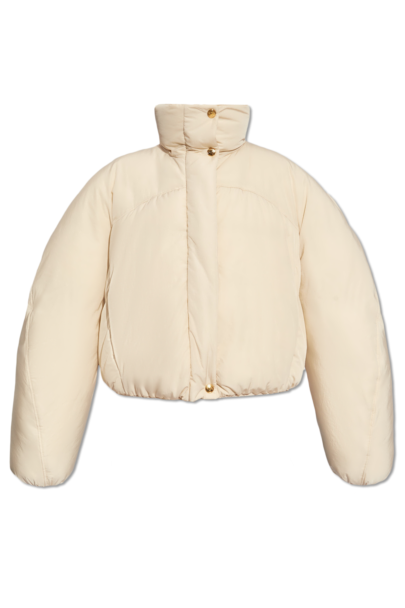 Jacquemus cream ‘Caraco’ puffer jacket 241CO049 1320-110