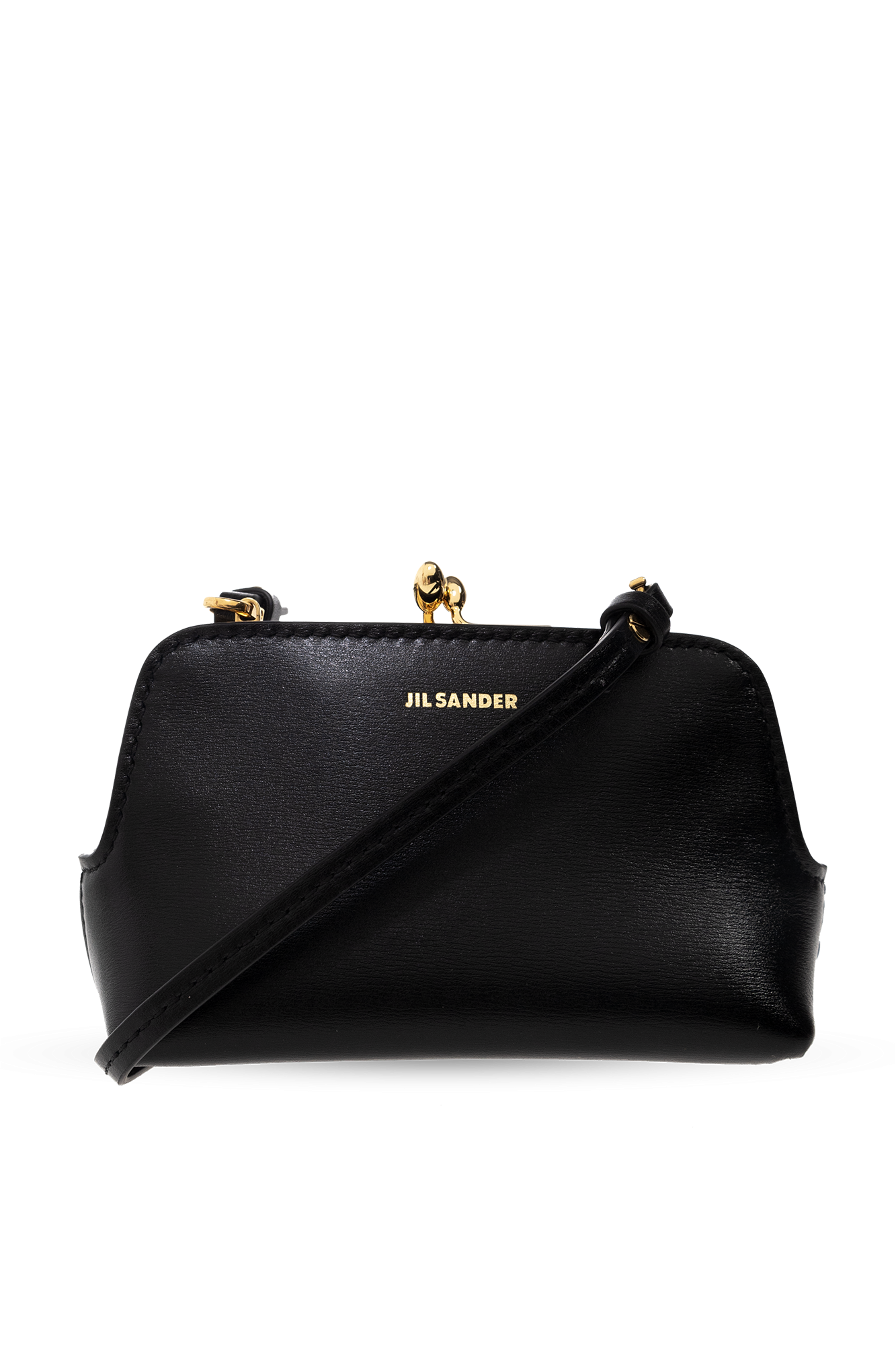 JIL SANDER BLACK Goji Micro’ shoulder bag