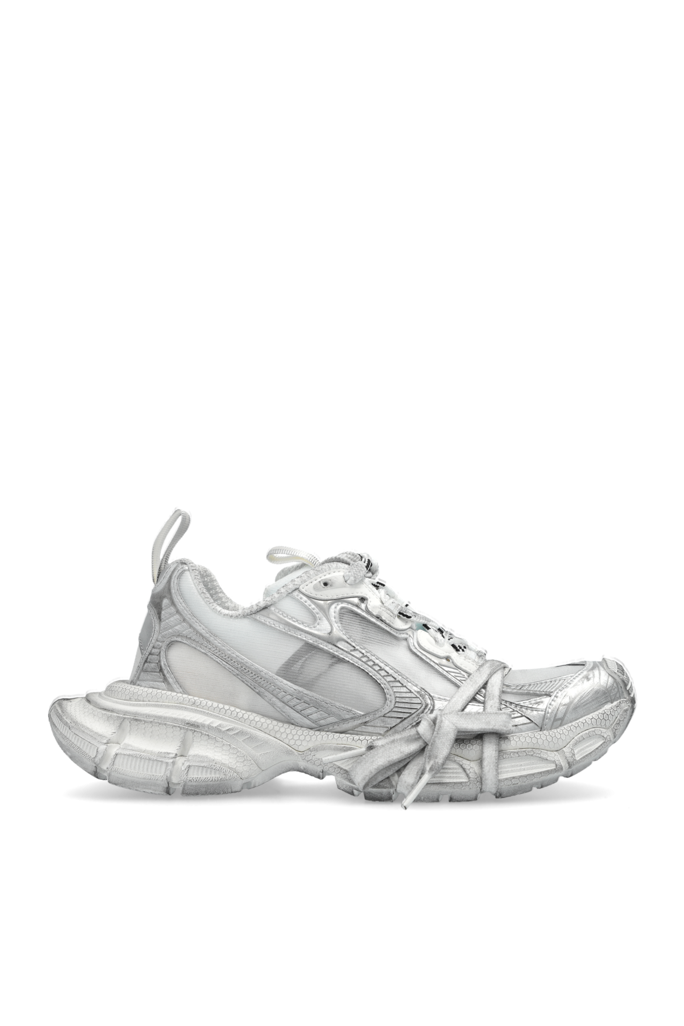 Balenciaga SILVER Sport Shoes 3XL 734731 WTRMH-9080