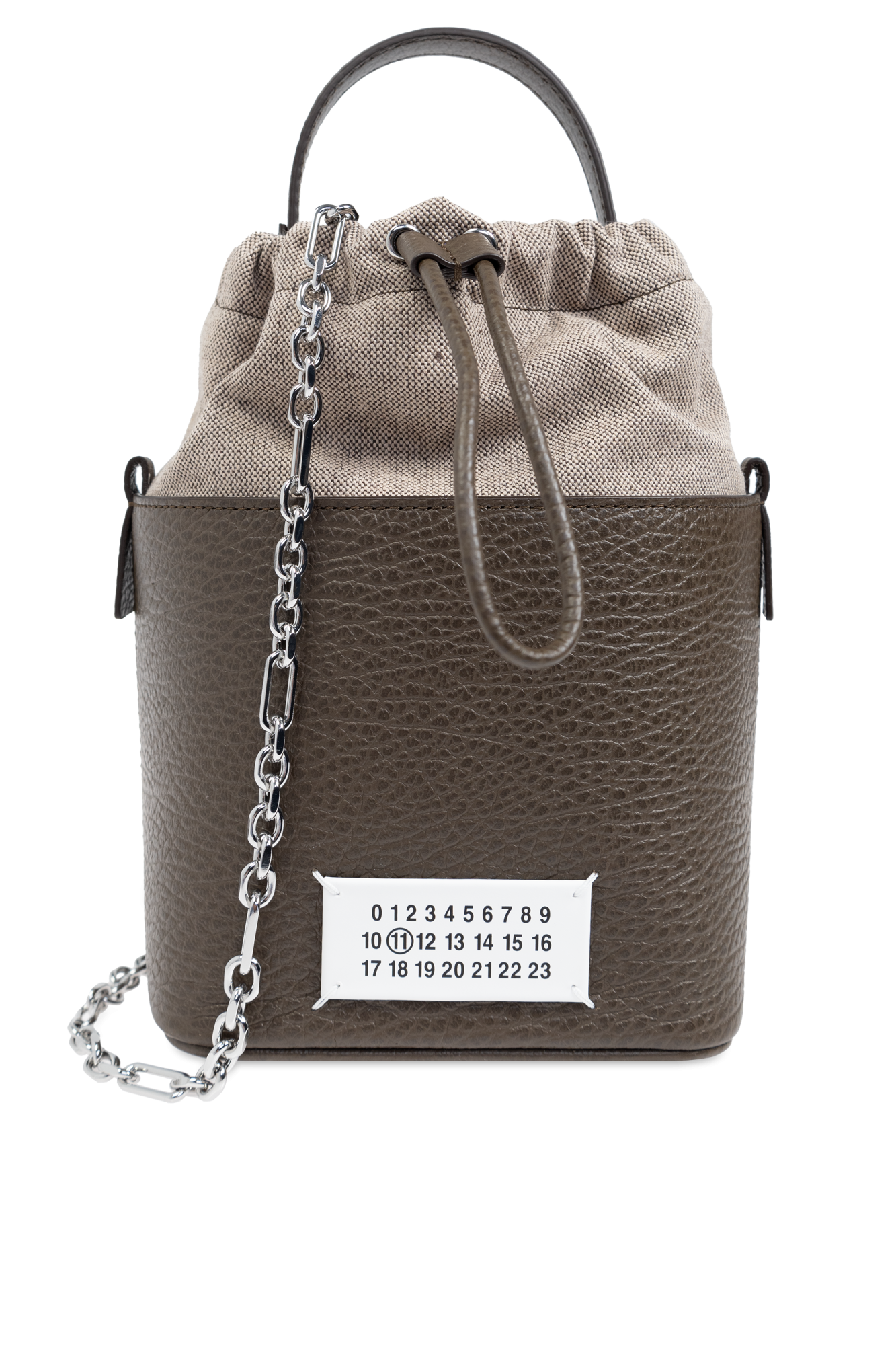 Maison Margiela GREEN ‘5AC Small’ bucket bag S61WG0035 P4348-T2147