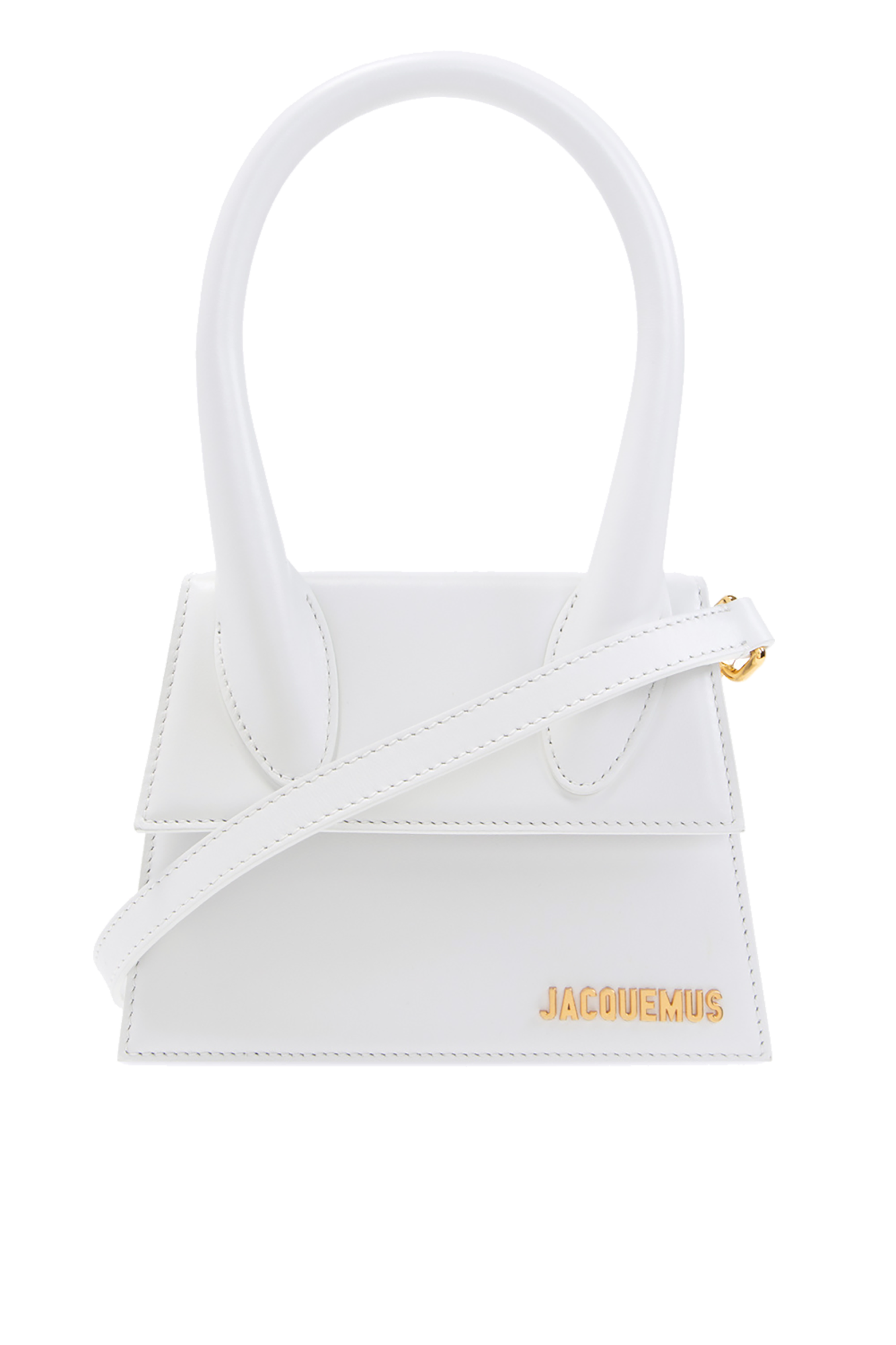 Jacquemus WHITE ‘Le Chiquito Moyen’ shoulder bag 213BA02-213 300-100