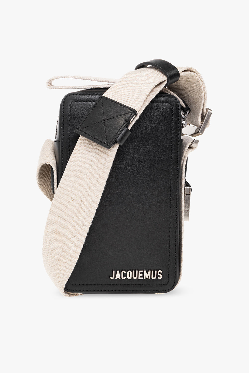 Jacquemus BLACK ‘Le Cuerda Vertical’ shoulder bag 235BA091 3061-990