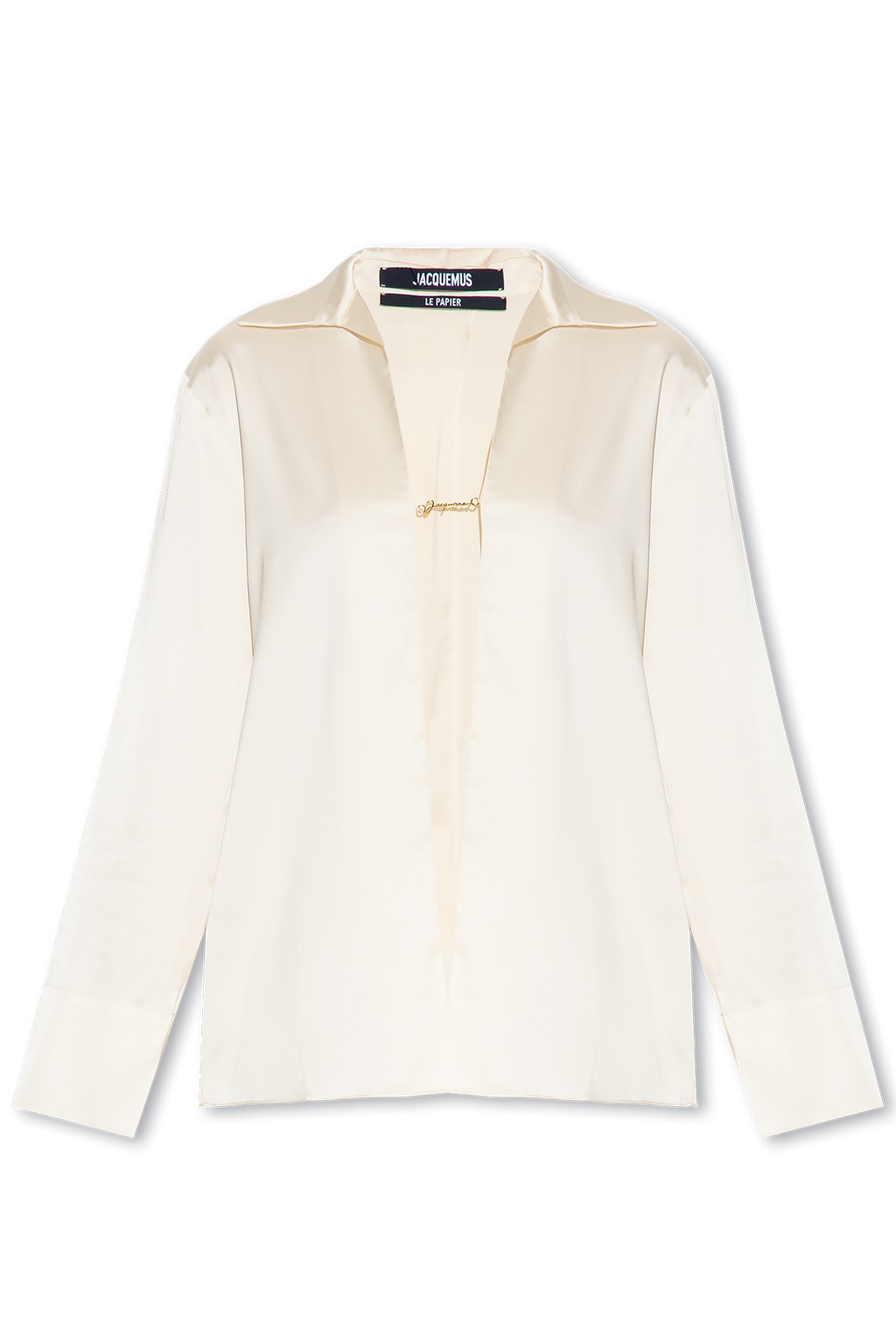 Jacquemus cream ‘Notte’ shirt 213SH103 1000-110
