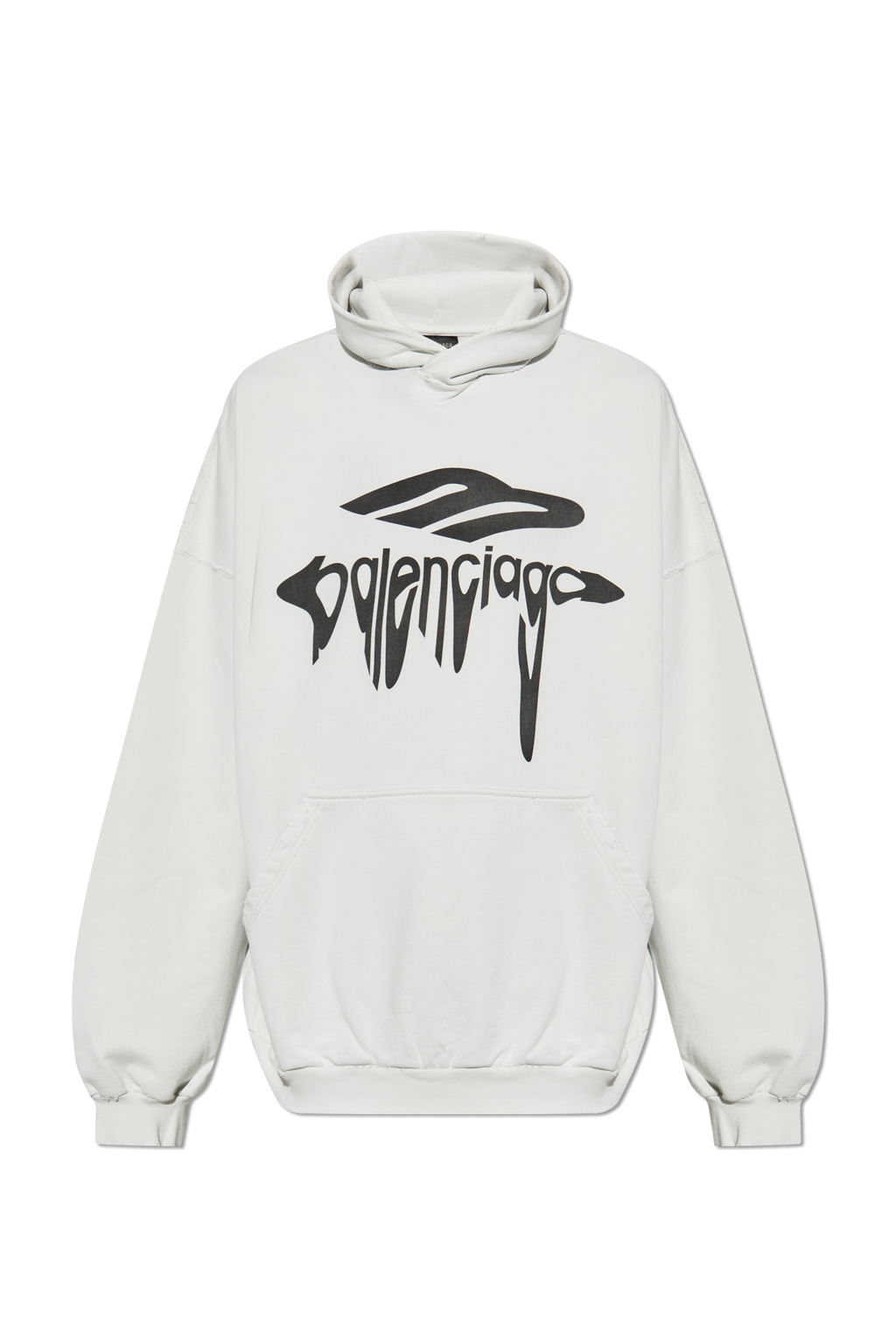 Balenciaga GREY Printed Sweatshirt 803265 TRVS9-9081