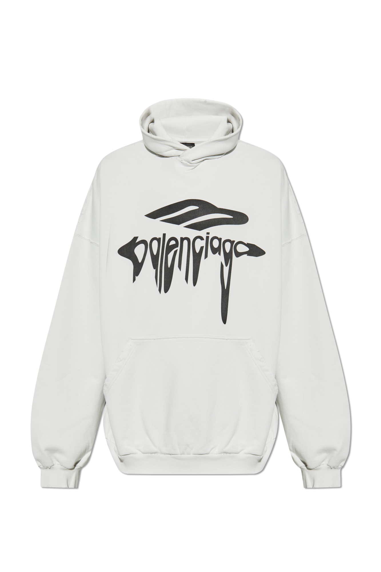 Balenciaga GREY Printed Sweatshirt 803265 TRVS9-9081