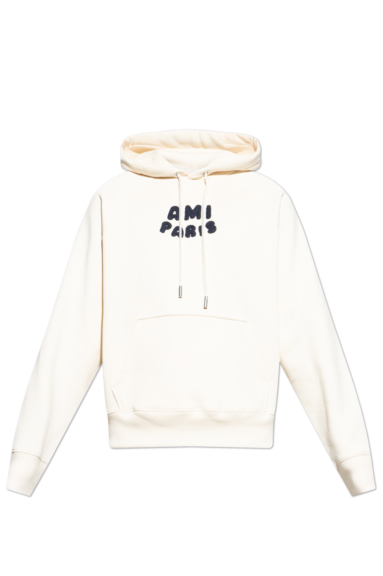 Ami Alexandre Mattiussi cream Hoodie USW275 747-136