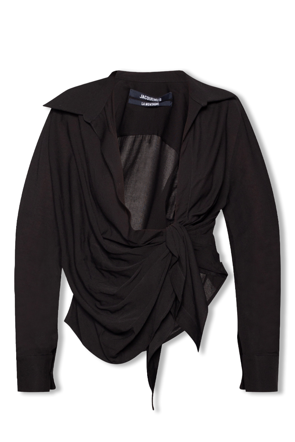 Jacquemus BLACK Asymmetrical top 213SH02-213 102-990