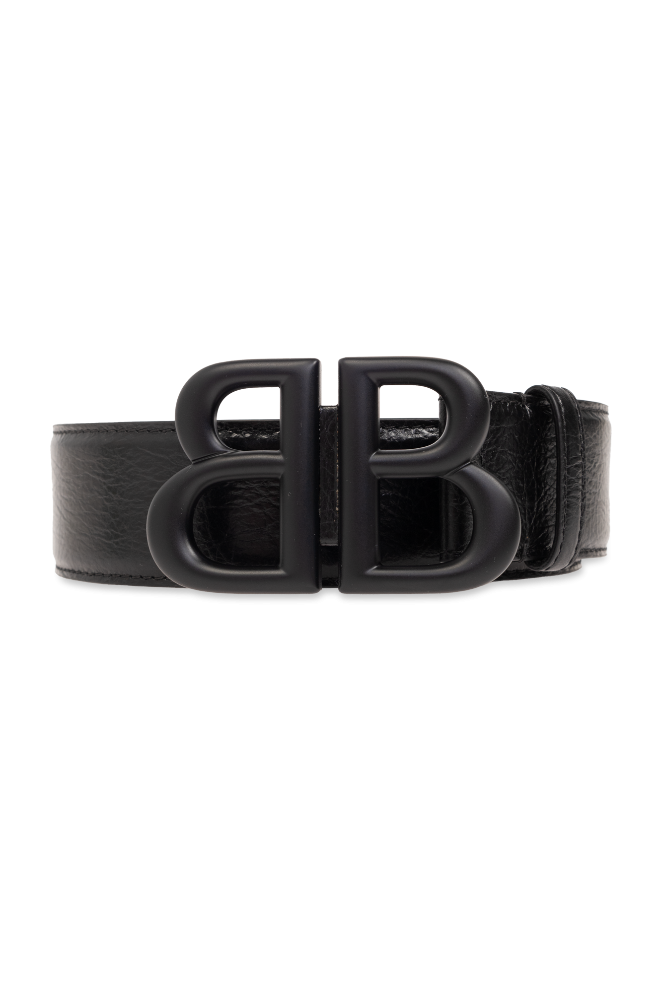 Balenciaga BLACK Belt with logo 766067 2AASH-1000
