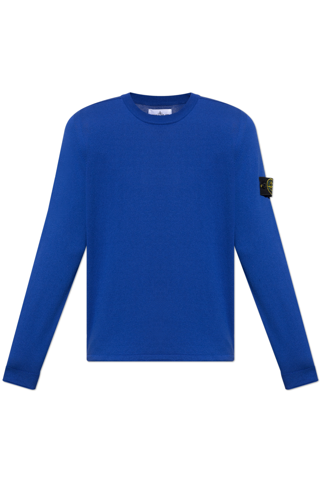 Stone Island BLUE Sweater with logo patch K1S155100062 S00B9-V0022
