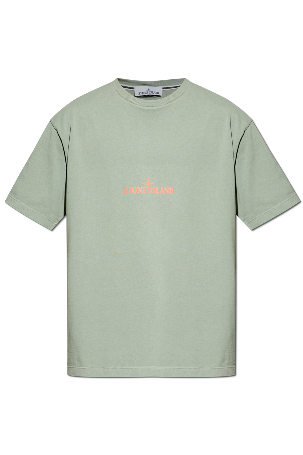 Stone Island GREEN T-shirt with print K1S1521002RC S0137-V0055