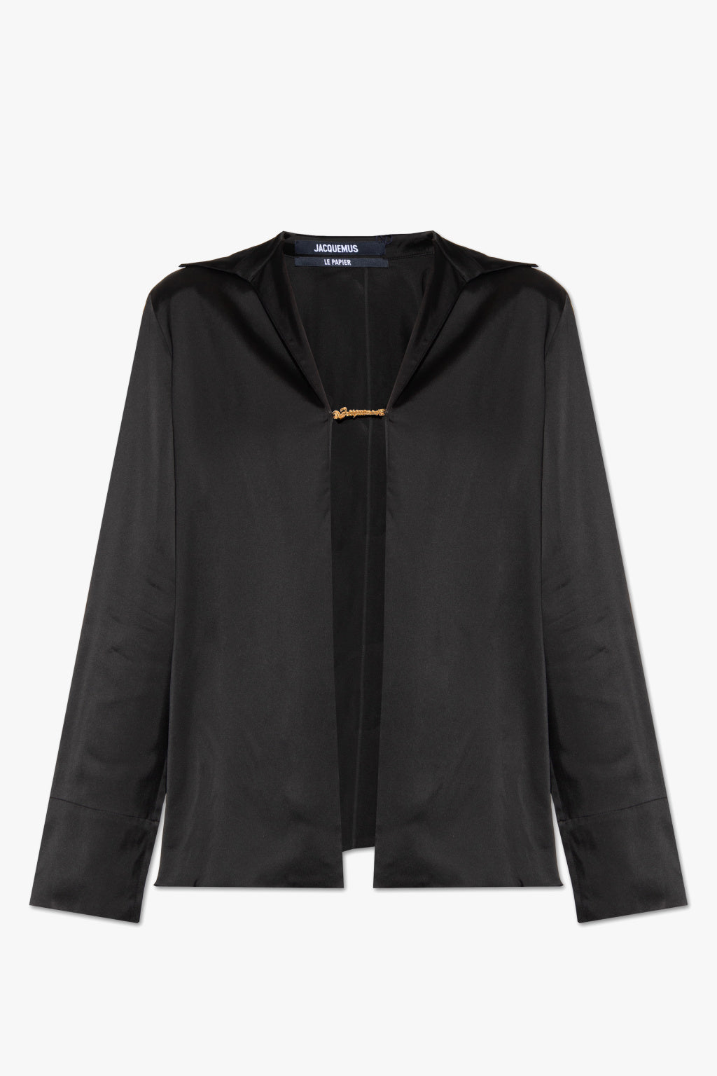 Jacquemus BLACK ‘Notte’ shirt 213SH103 1000-990