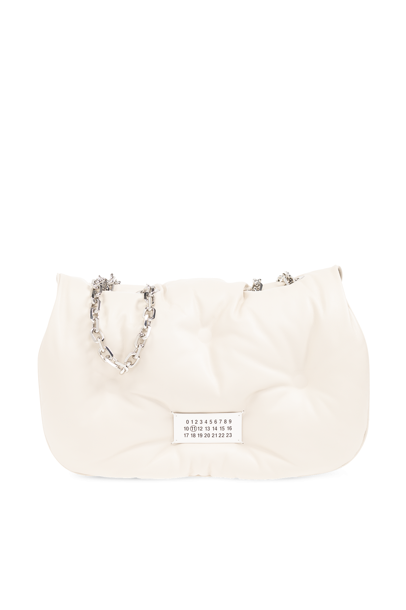 Maison Margiela cream ‘Glam Slam Medium’ shoulder bag S56WG0169 P4300-H9677