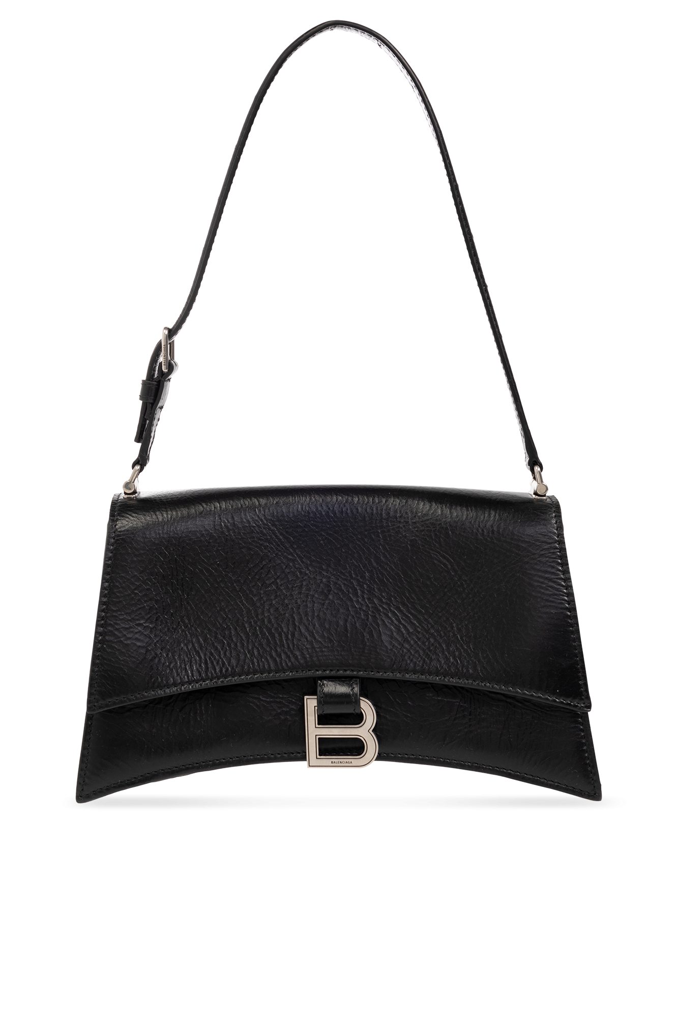 Balenciaga BLACK ‘Crush Small’ shoulder bag 765734 2AAR2-1000