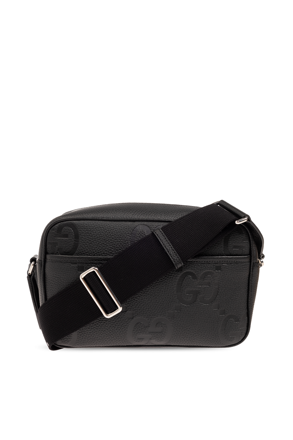 Gucci BLACK ‘GG Jumbo’ shoulder bag  766946 AABY7-1000