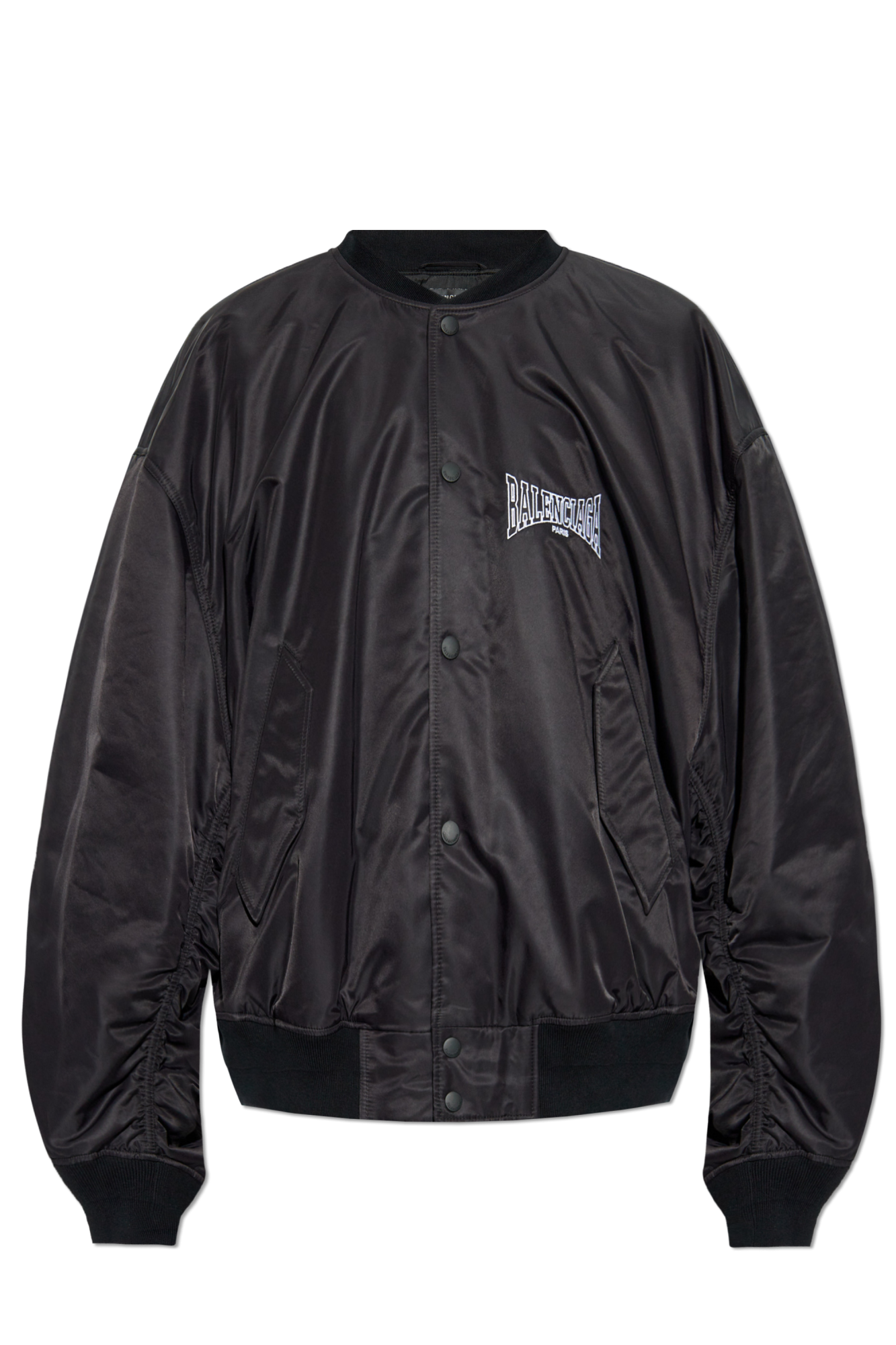 Balenciaga BLACK Jacket type bomber 809169 TRO51-1000
