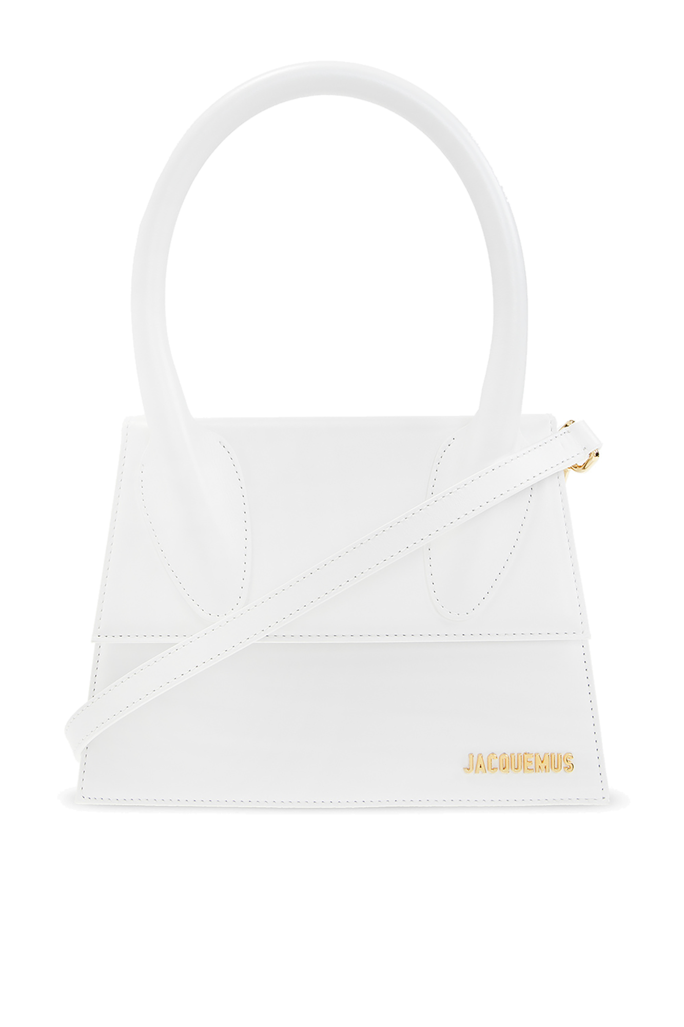Jacquemus WHITE ‘Le Grand Chiquito’ shoulder bag  213BA03-213 300-100