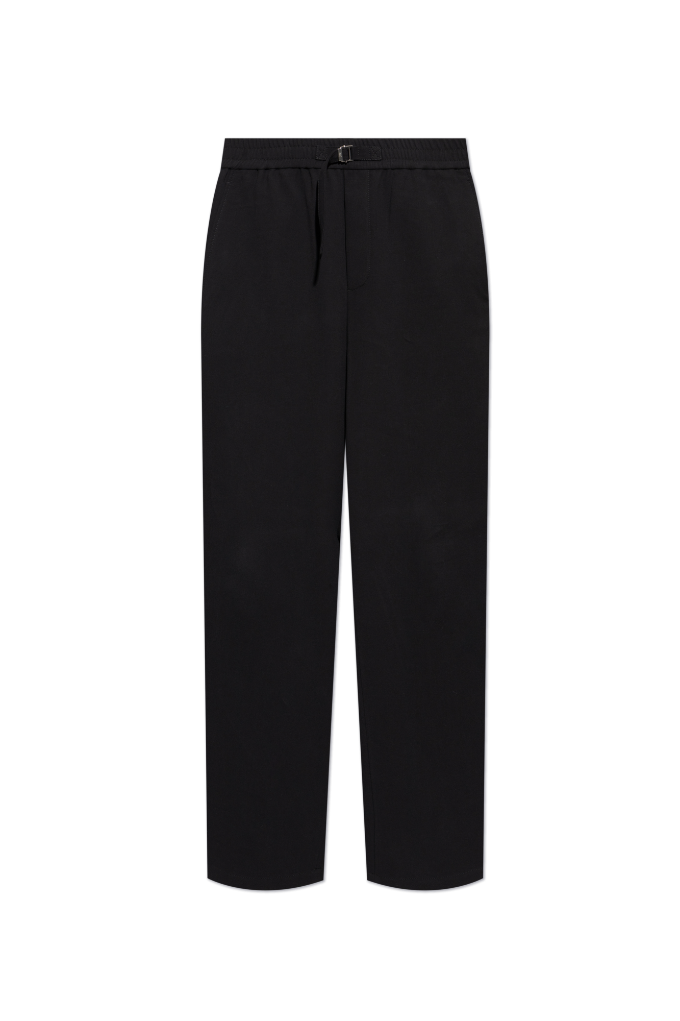 Ami Alexandre Mattiussi BLACK Cotton trousers HTR214 CO0106-001