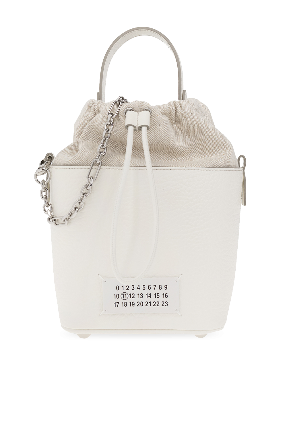 Maison Margiela WHITE ‘5AC Small' shoulder bag S61WG0035 P4348-H0157