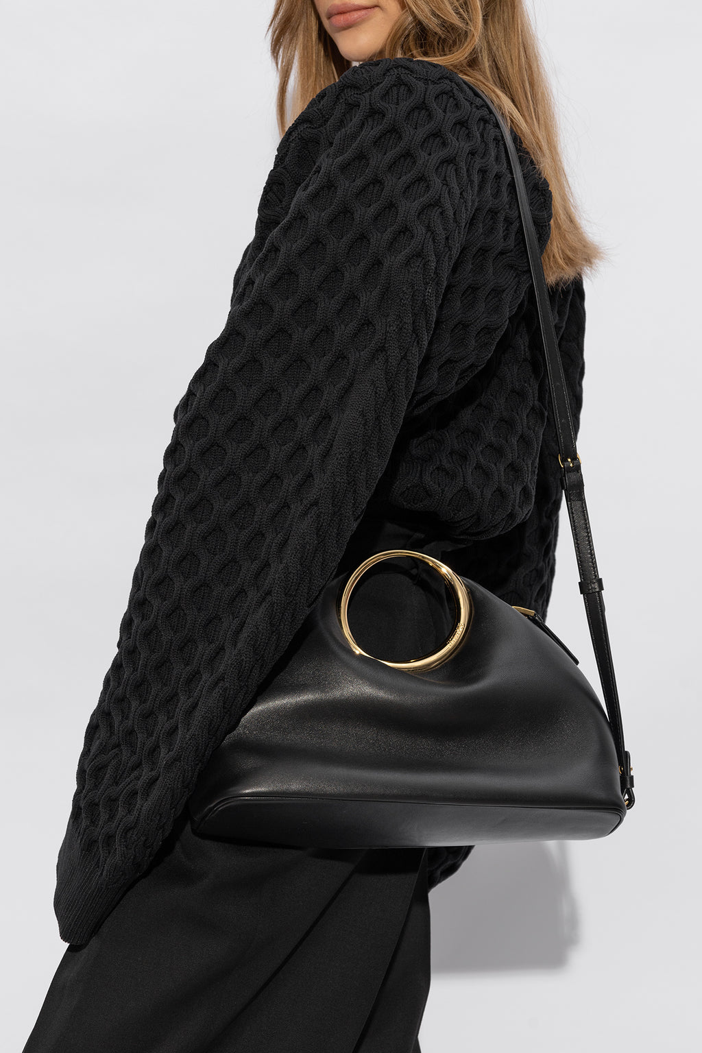 Jacquemus BLACK ‘Le Calino’ shoulder bag 241BA396 3171-990