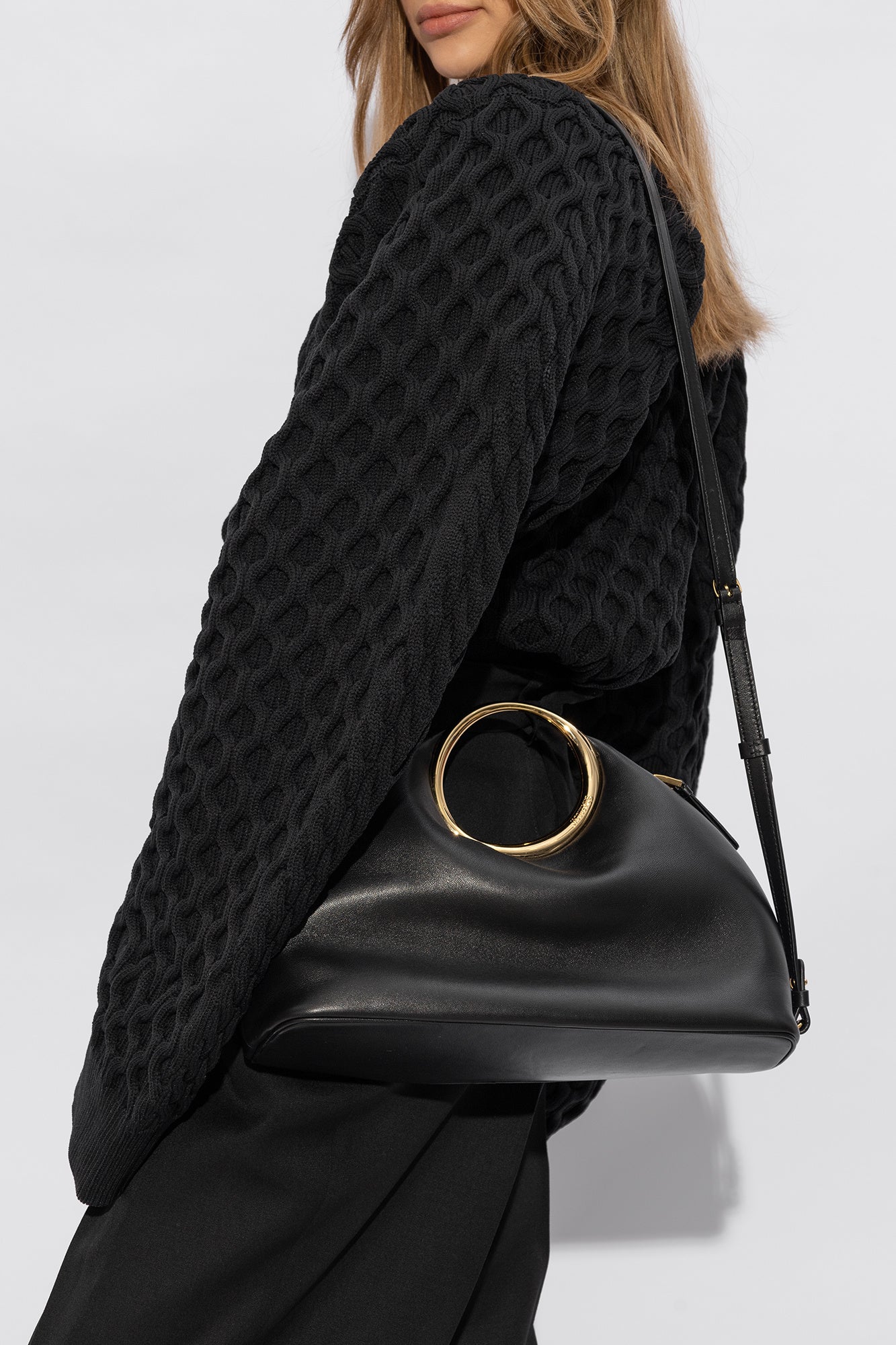 Jacquemus BLACK ‘Le Calino’ shoulder bag 241BA396 3171-990