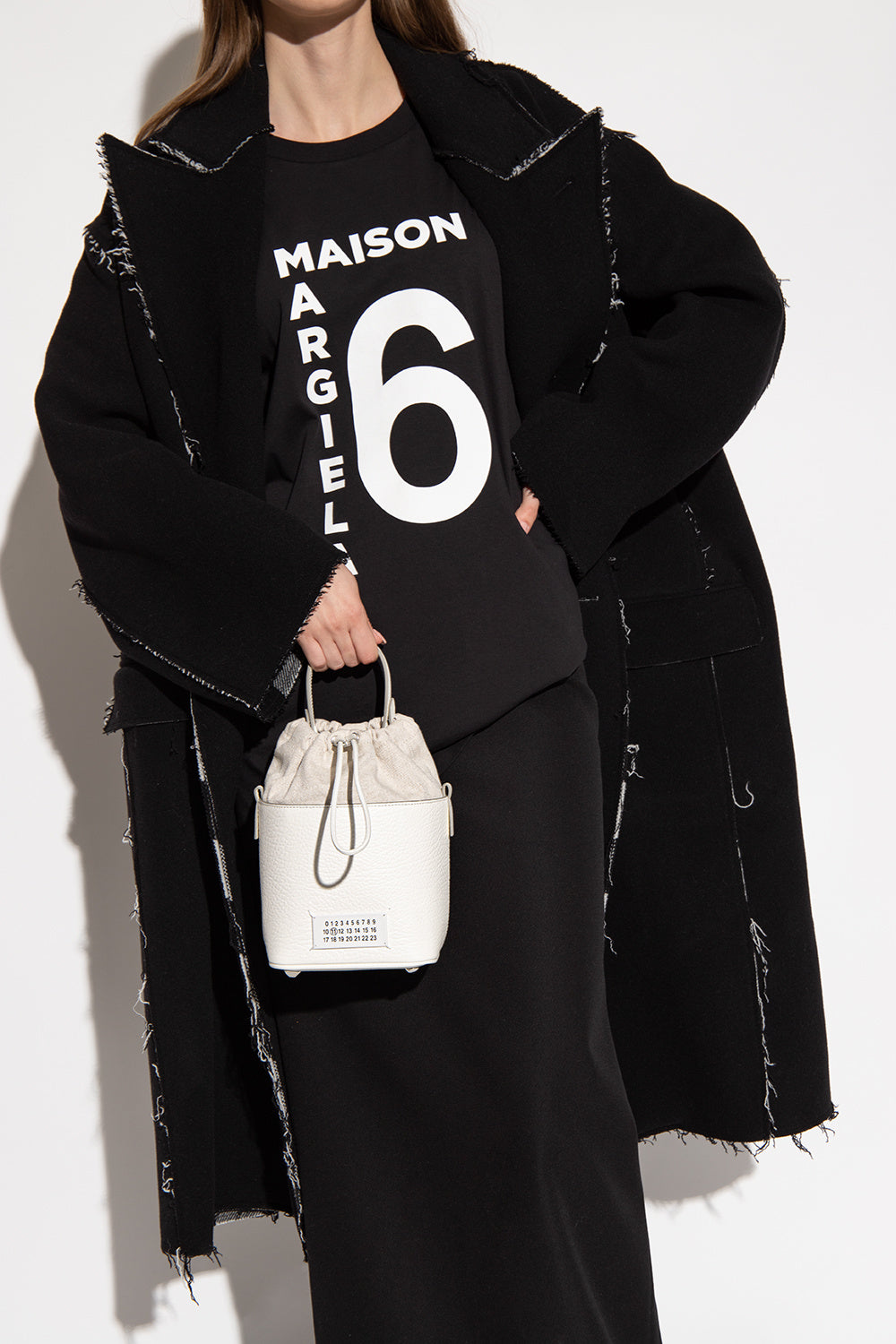 Maison Margiela WHITE ‘5AC Small' shoulder bag S61WG0035 P4348-H0157