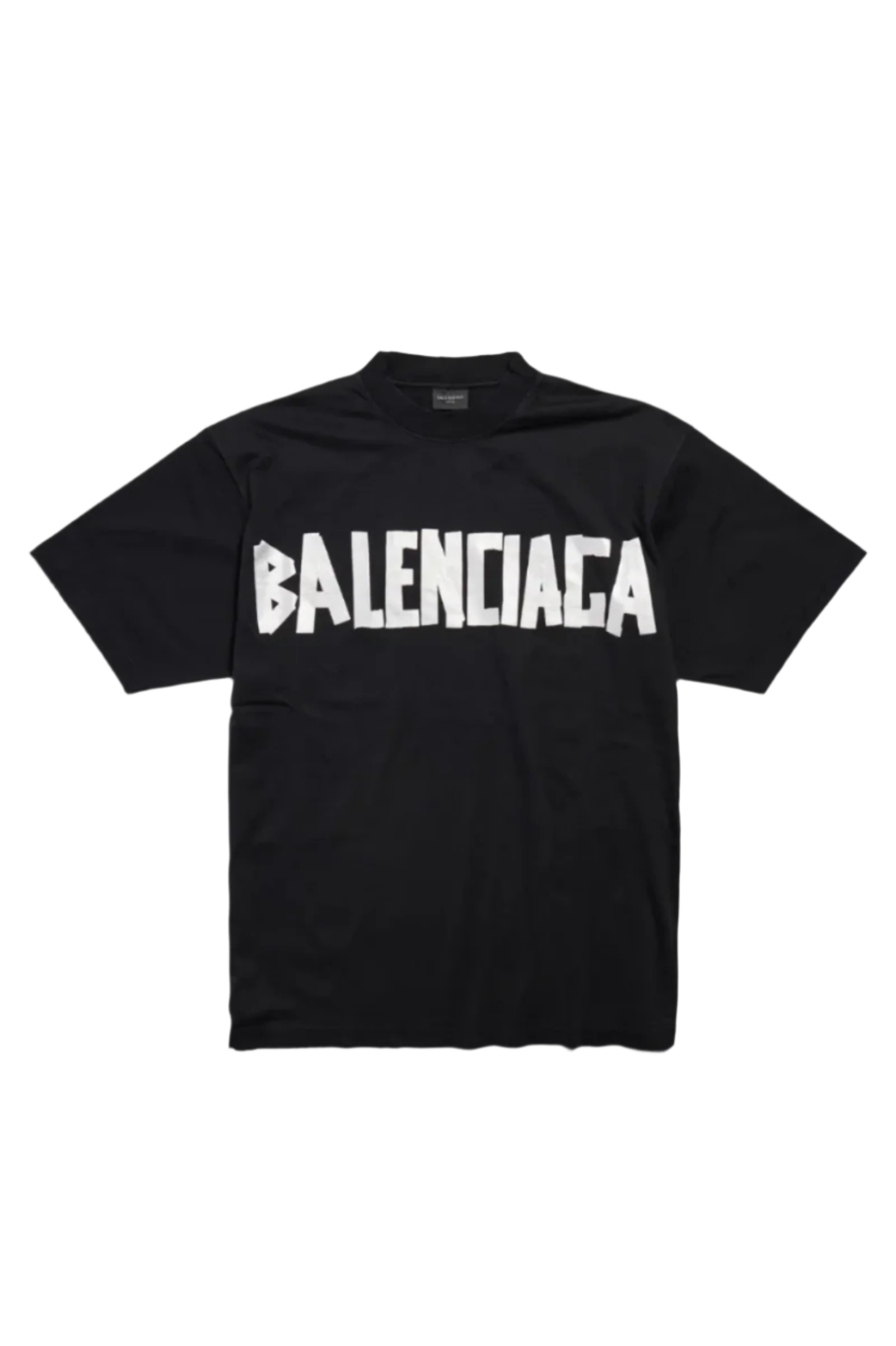 New Tape Type T-Shirt Medium Fit Black 739784TQVQ81073