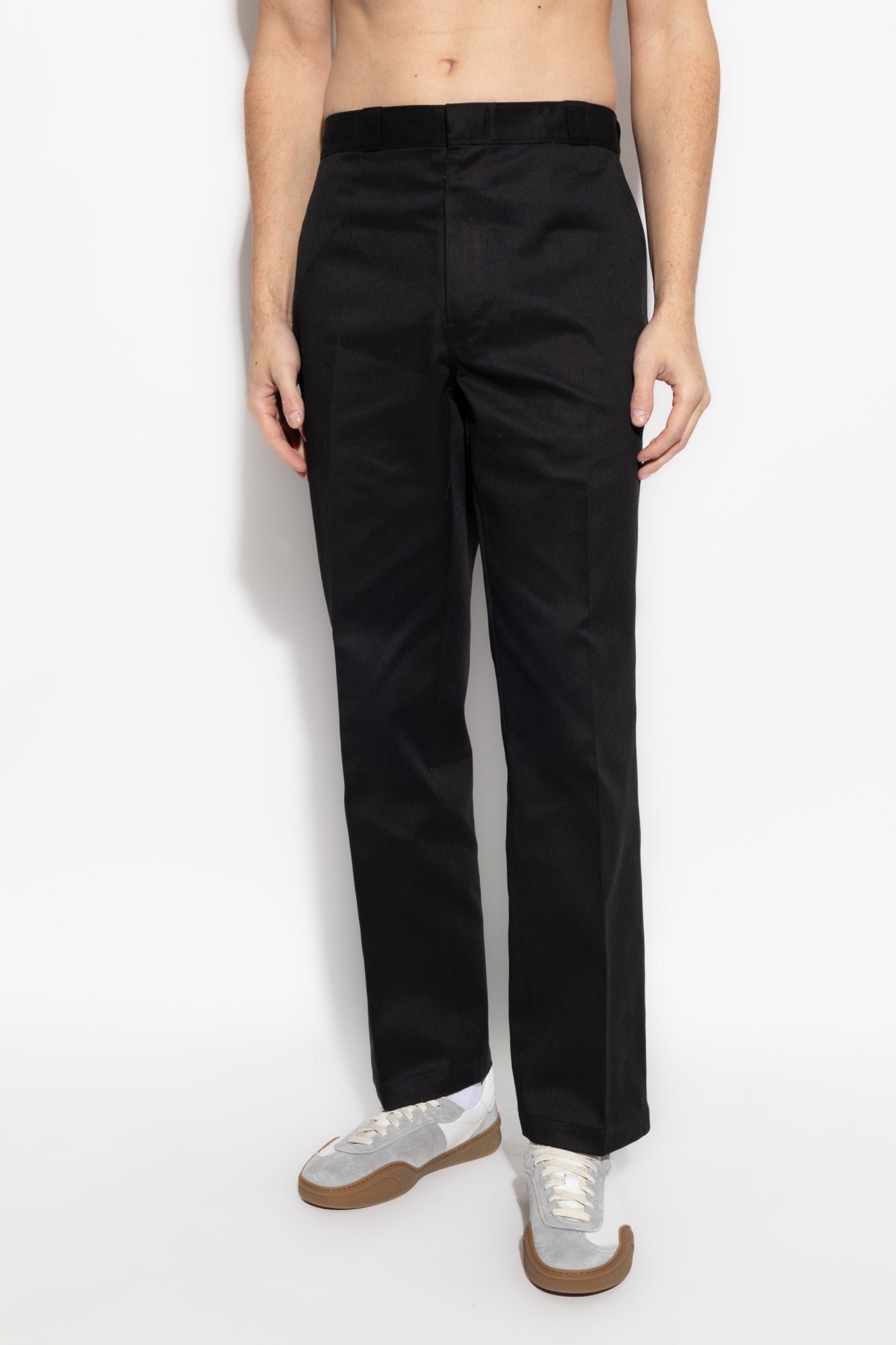Maison Margiela BLACK Creased trousers S50KA0661 S54042-900