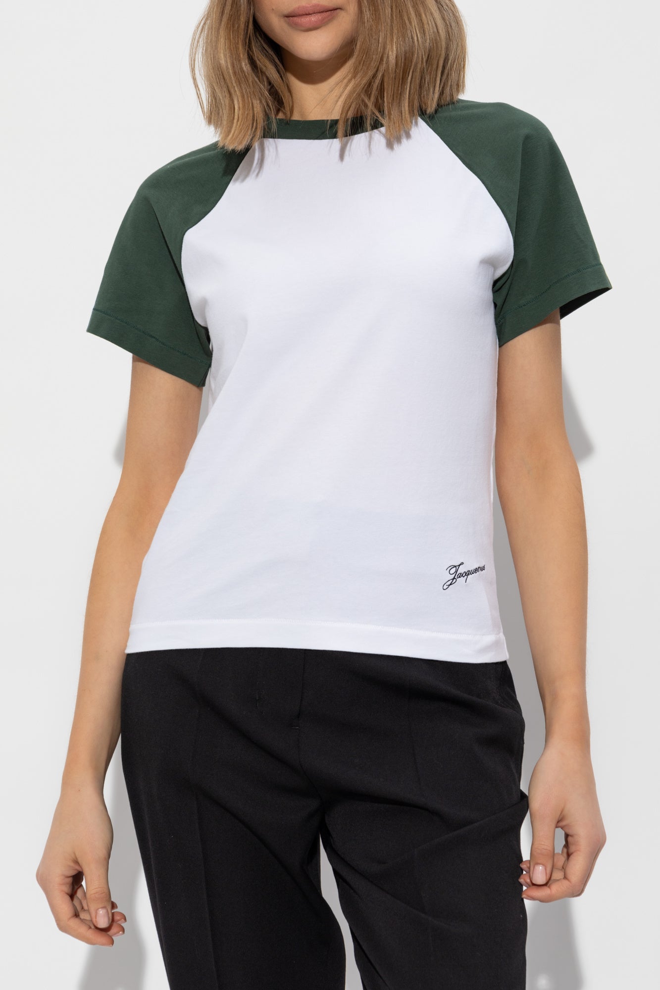 Jacquemus WHITE T-shirt 'Baseball' 251JS205 2031-050