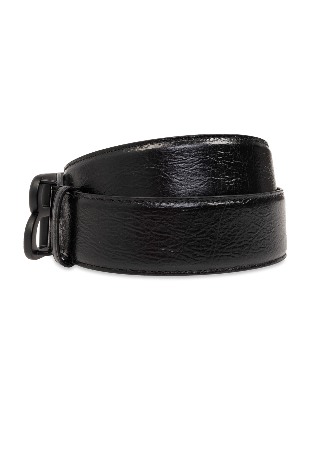 Balenciaga BLACK Belt with logo 766067 2AASH-1000