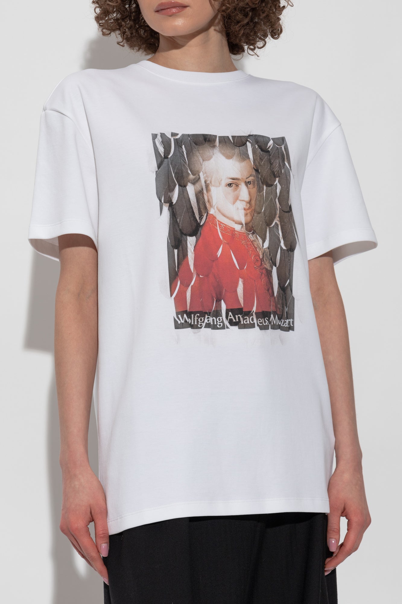 Loewe WHITE Oversize type T-shirt S540Y22X69 0-MULTICOLOR