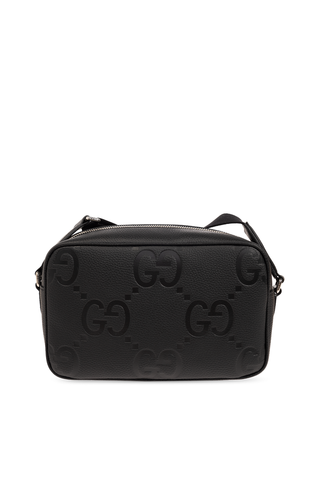 Gucci BLACK ‘GG Jumbo’ shoulder bag  766946 AABY7-1000