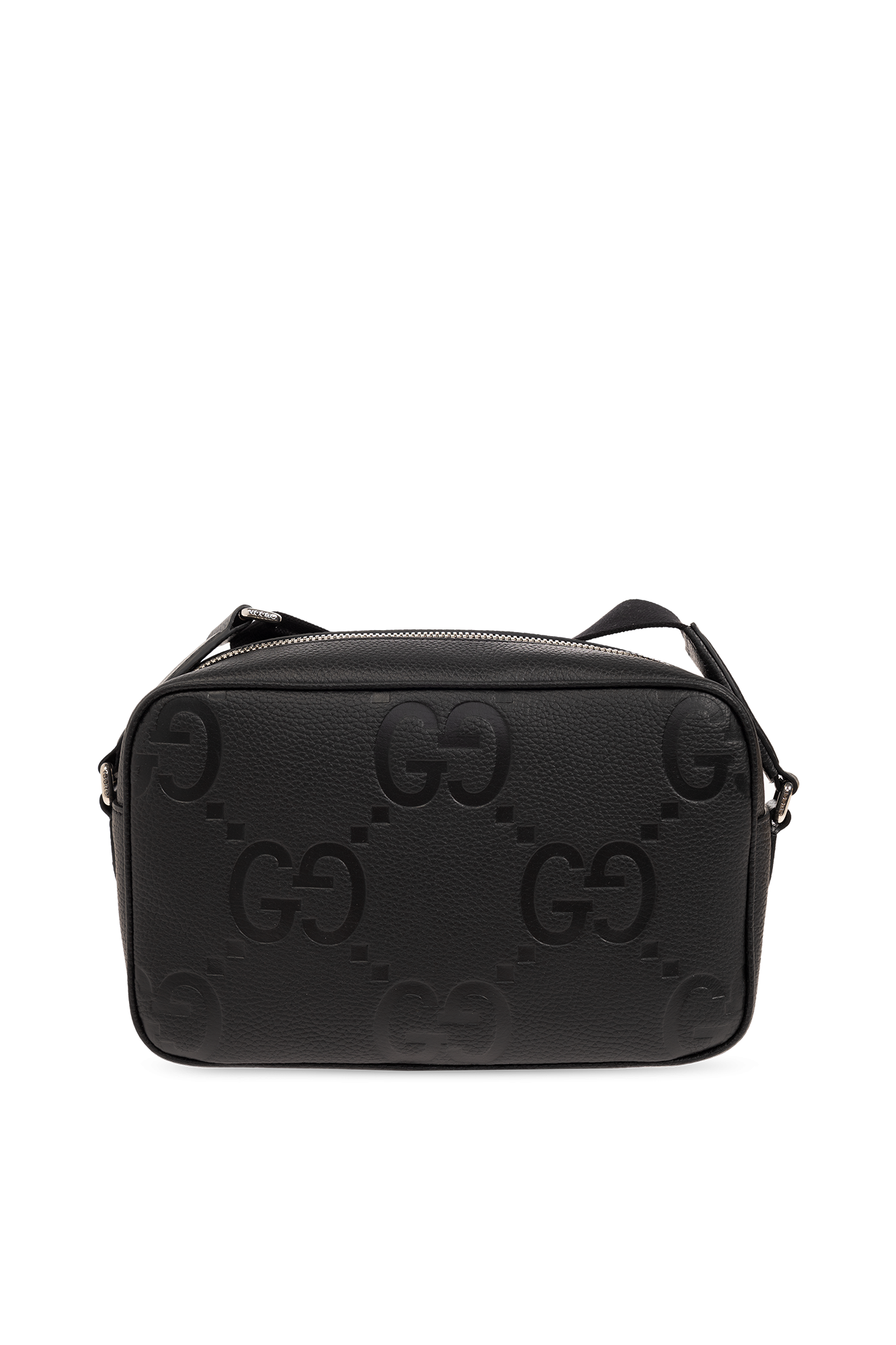 Gucci BLACK ‘GG Jumbo’ shoulder bag  766946 AABY7-1000