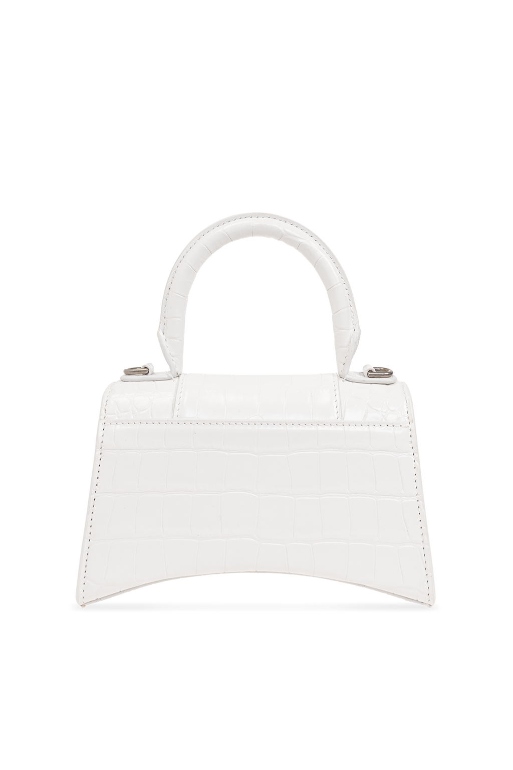 Balenciaga WHITE ‘Hourglass XS' shoulder bag 592833 1LR6Y-9001