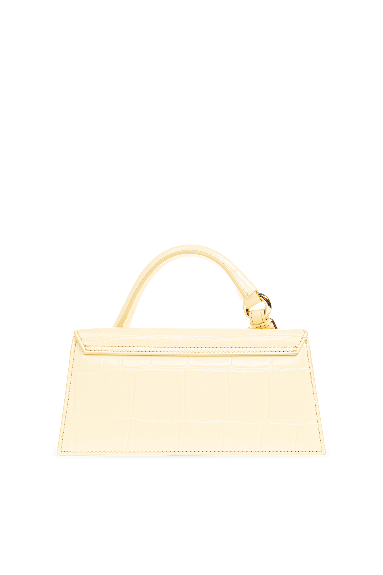 Jacquemus YELLOW ‘Le Chiquito Long Boucle’ shoulder bag 233BA326 3164-205