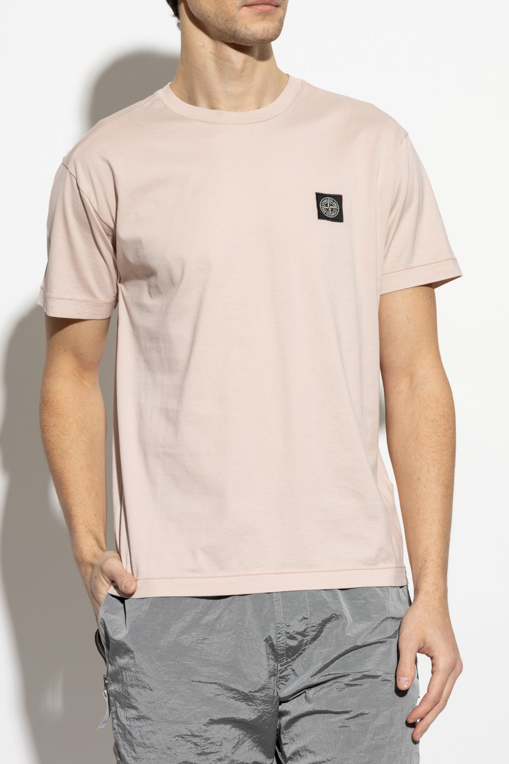 Stone Island PINK T-shirt with logo K1S152100039 S0013-V0082