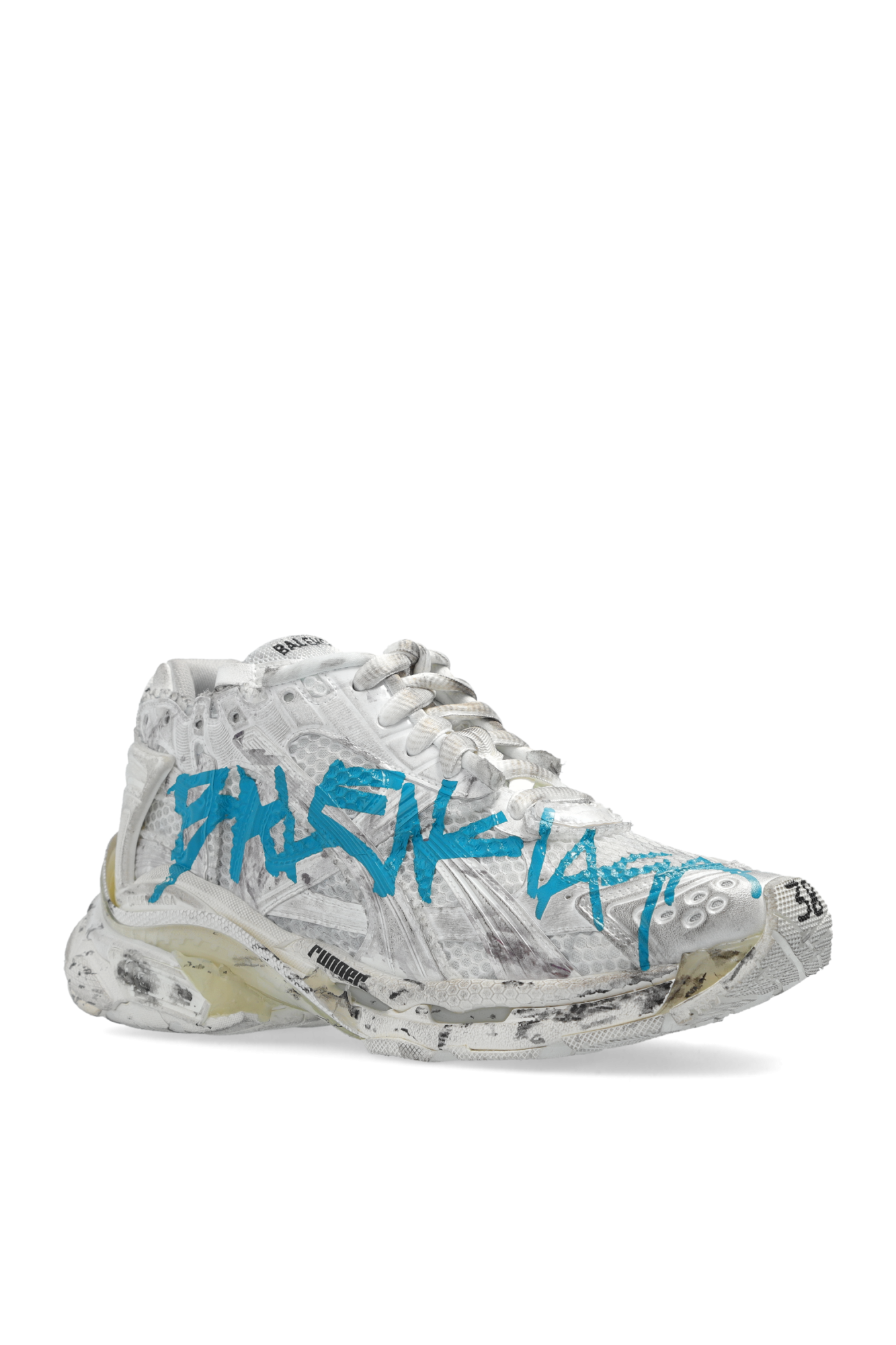 Balenciaga WHITE Sports shoes Runner 772767 W3RBQ-9040