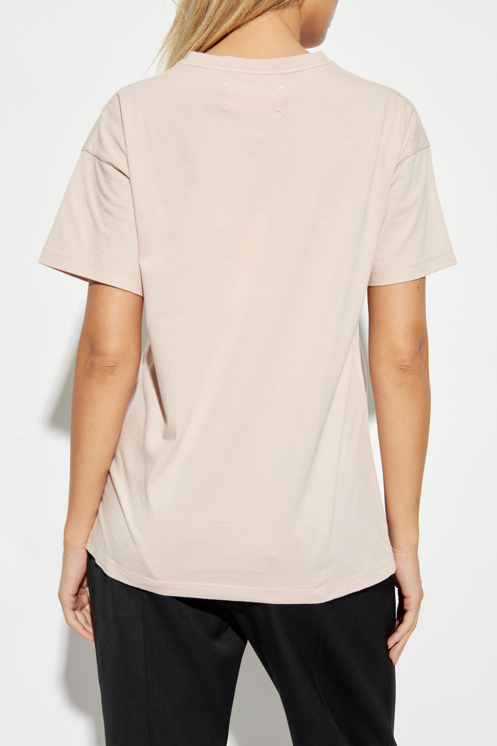 Maison Margiela PINK T-shirt with logo S51GC0533 S20079-218