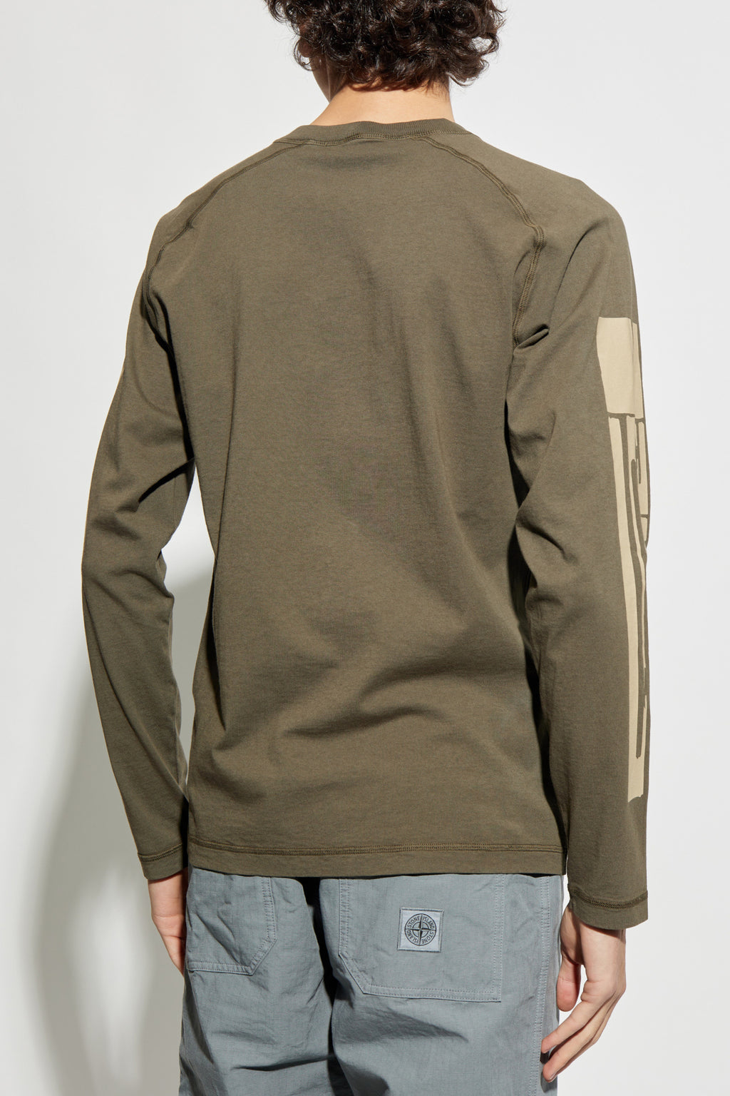 Stone Island GREEN T-shirt with logo K1S152100005 S0082-V0054