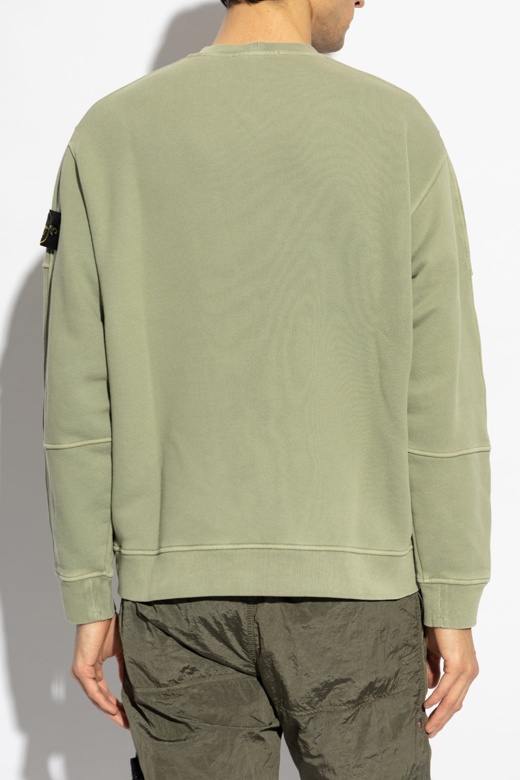 Stone Island GREEN Sweatshirt with Logo K1S156100032 S0045-V0155