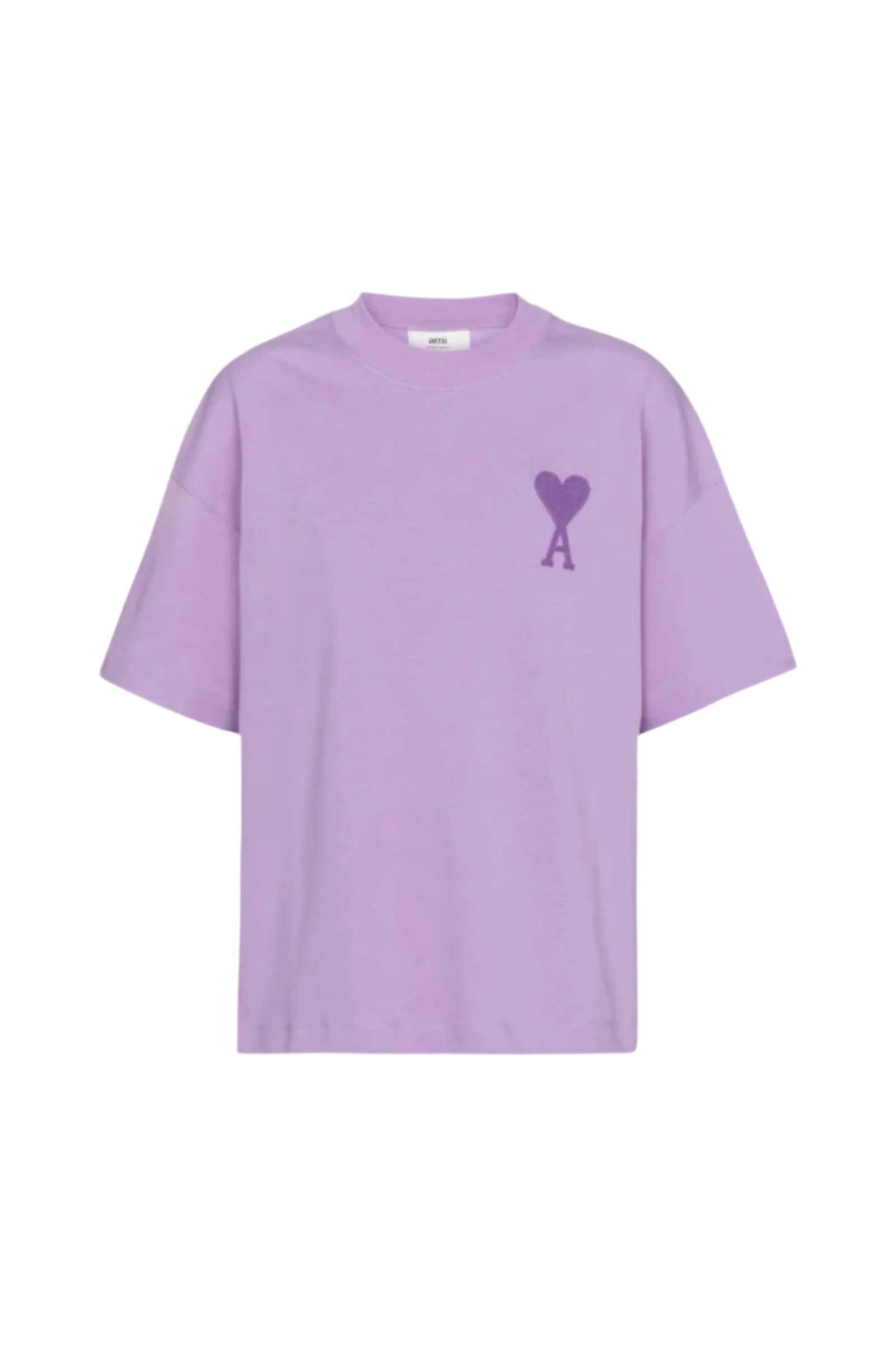 Ami Paris Футболка з монограмою Ami de Coeur E21FJ128-726-Lilac