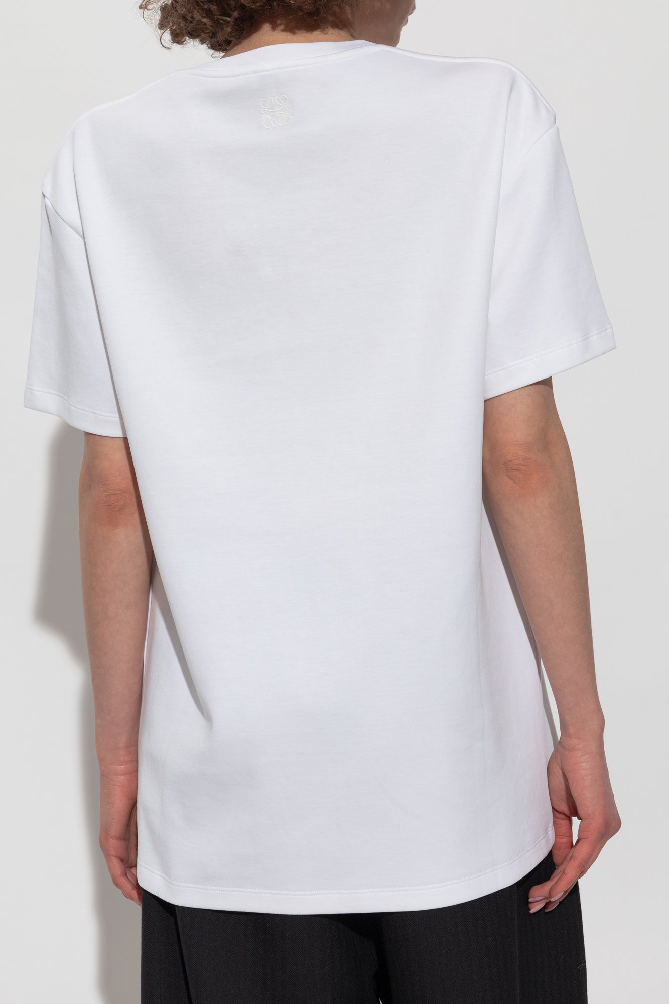 Loewe WHITE Oversize type T-shirt S540Y22X69 0-MULTICOLOR