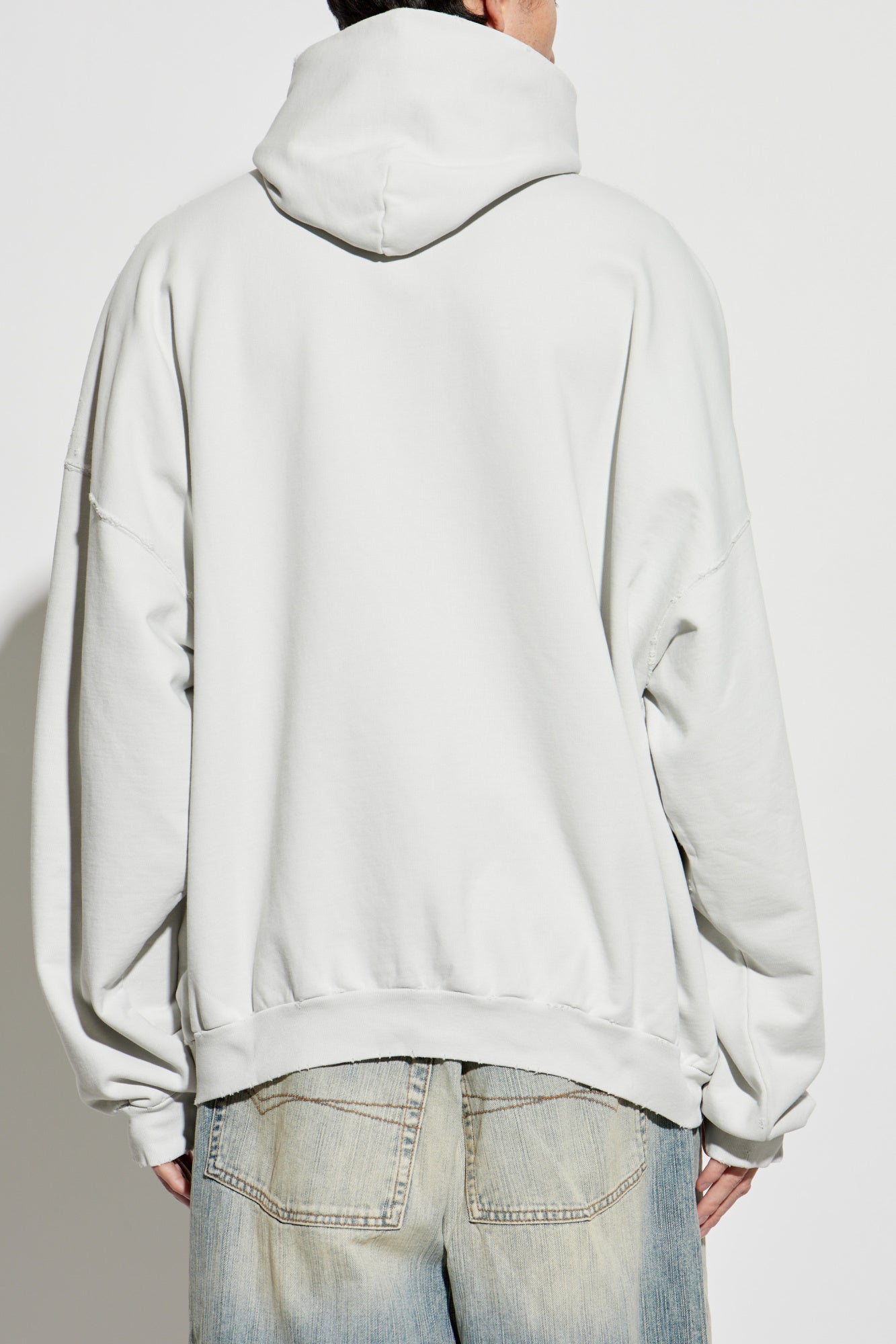 Balenciaga GREY Printed Sweatshirt 803265 TRVS9-9081