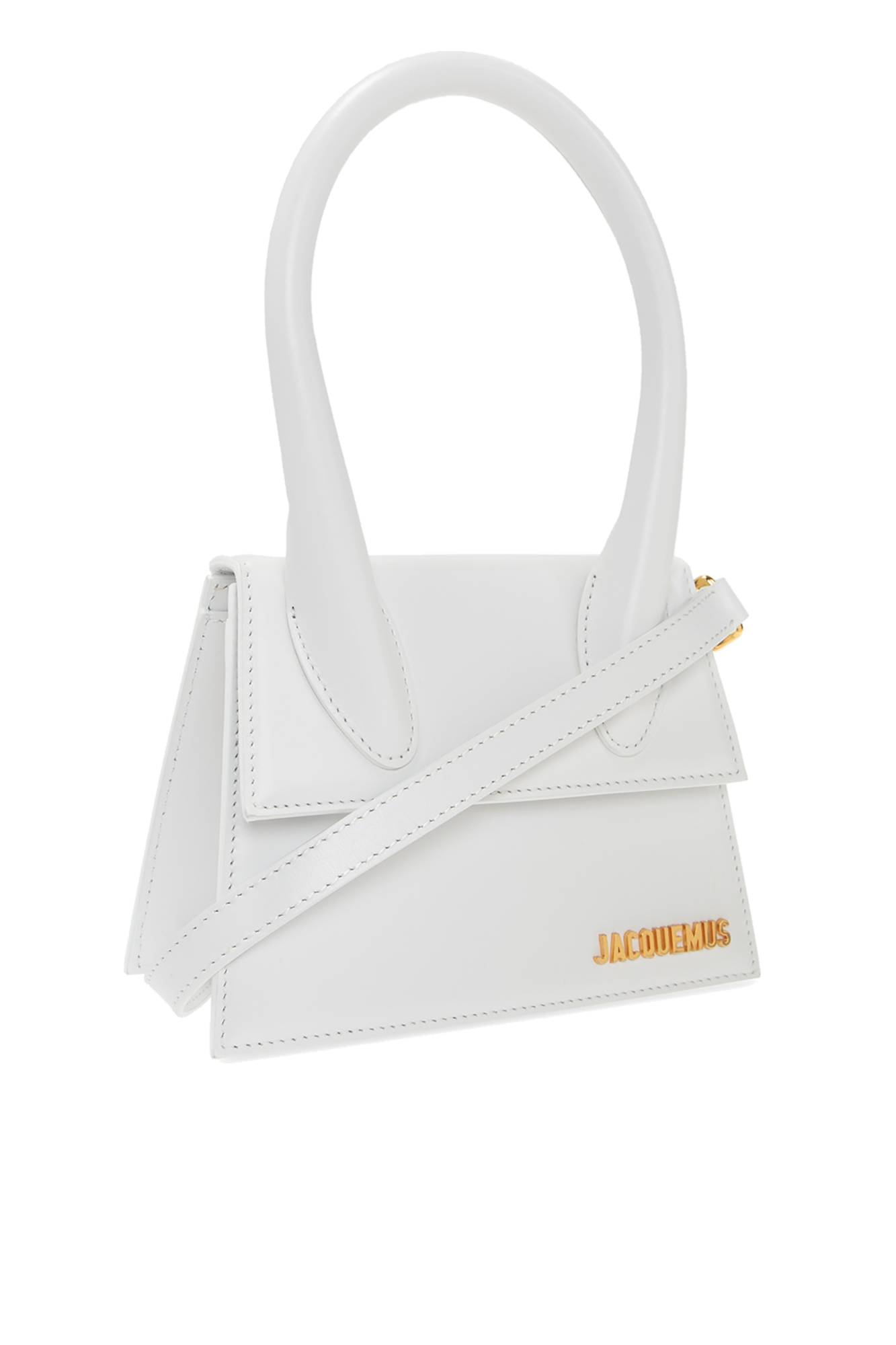 Jacquemus WHITE ‘Le Chiquito Moyen’ shoulder bag 213BA02-213 300-100