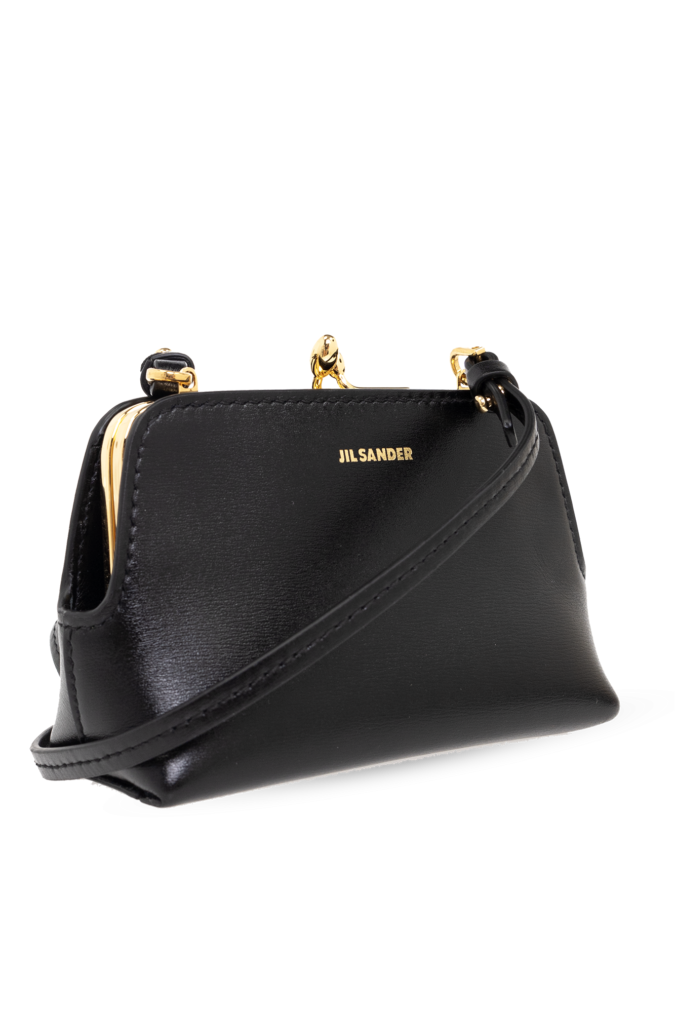 JIL SANDER BLACK Goji Micro’ shoulder bag