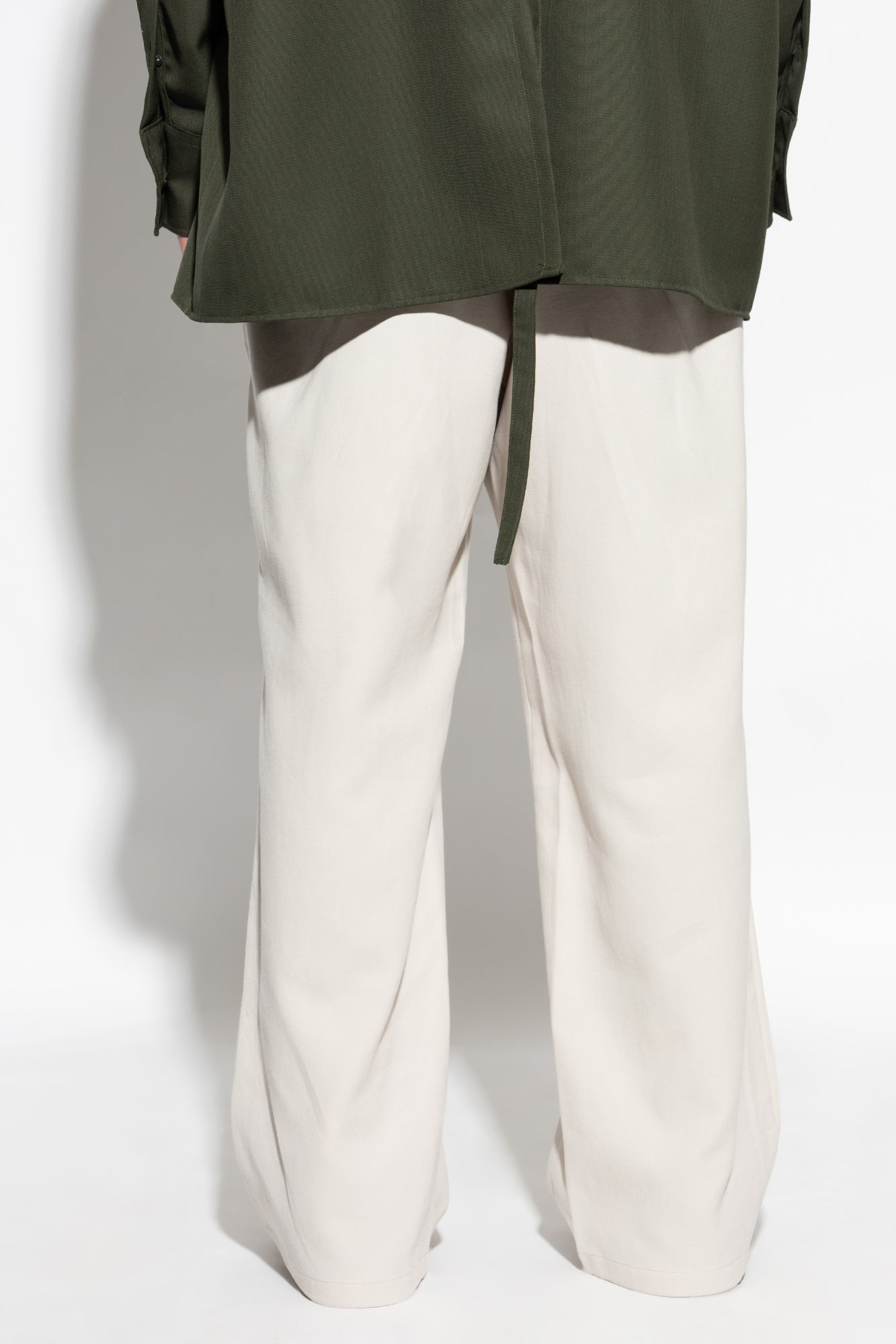 Ami Alexandre Mattiussi GREY Trousers with Logo HTR214 CO0106-394