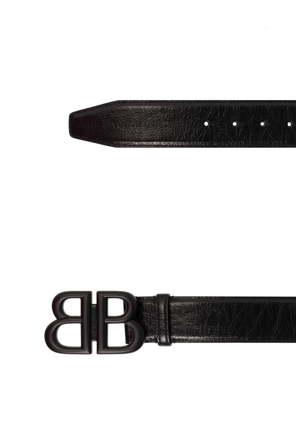 Balenciaga BLACK Belt with logo 766067 2AASH-1000