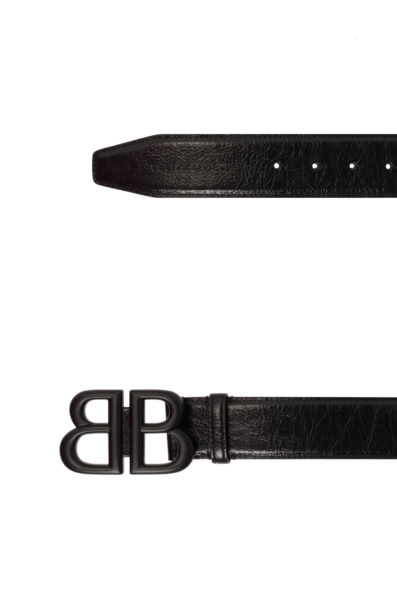 Balenciaga BLACK Belt with logo 766067 2AASH-1000