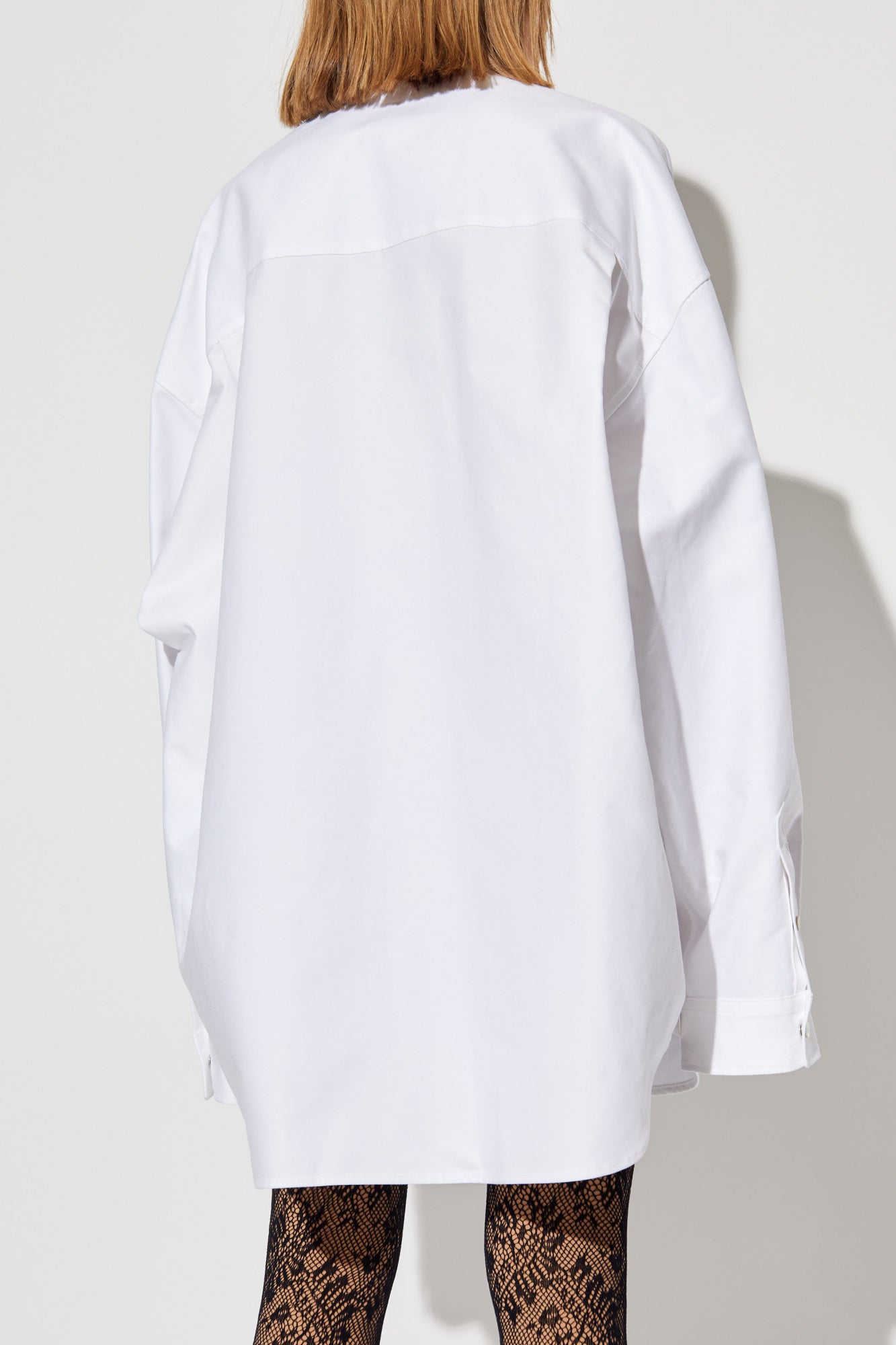 Balenciaga WHITE Oversize shirt with pockets 794462 TQM30-9140